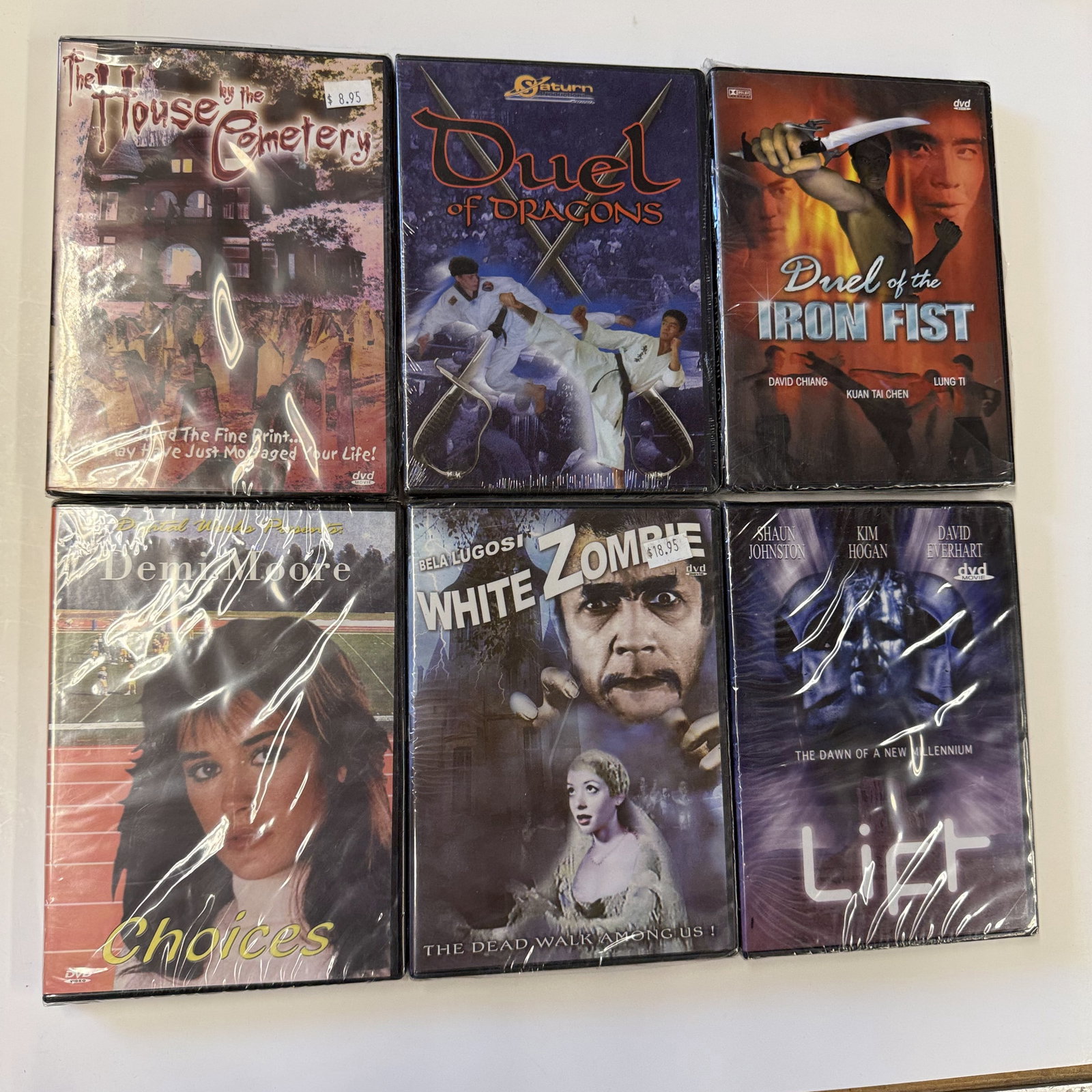 Sealed DVD Lot: Obscure B-Movies, Kung-Fu, Horror (1 of 7)