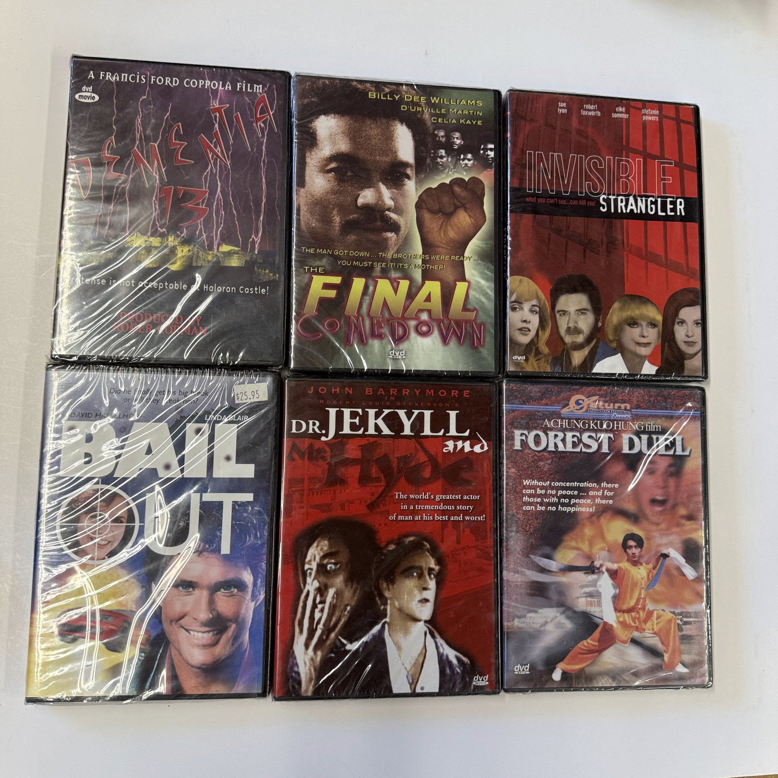 Sealed DVD Lot: Obscure B-Movies, Kung-Fu, Horror (1 of 6)