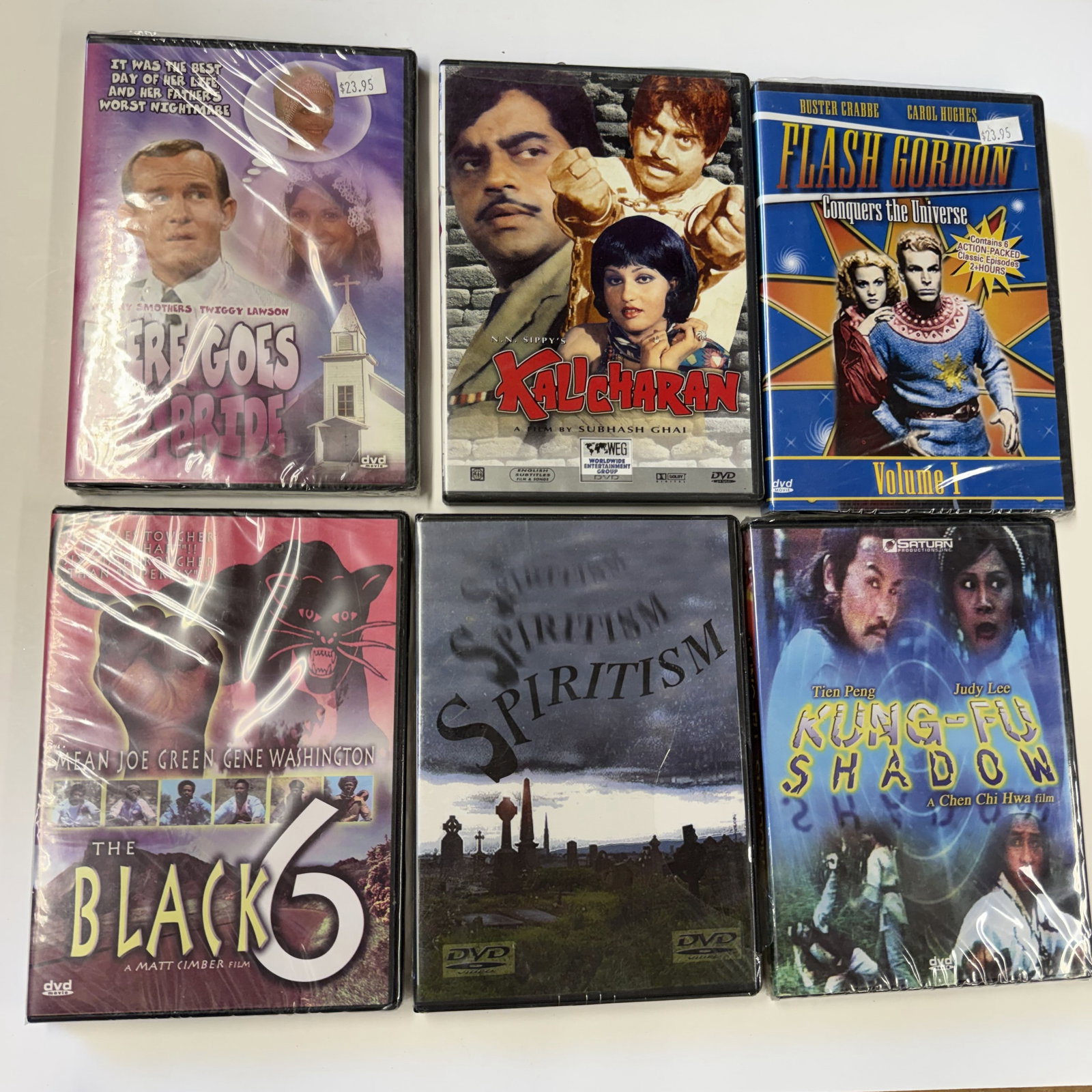 Sealed DVD Lot: Obscure B-Movies, Kung-Fu, Horror (1 of 6)