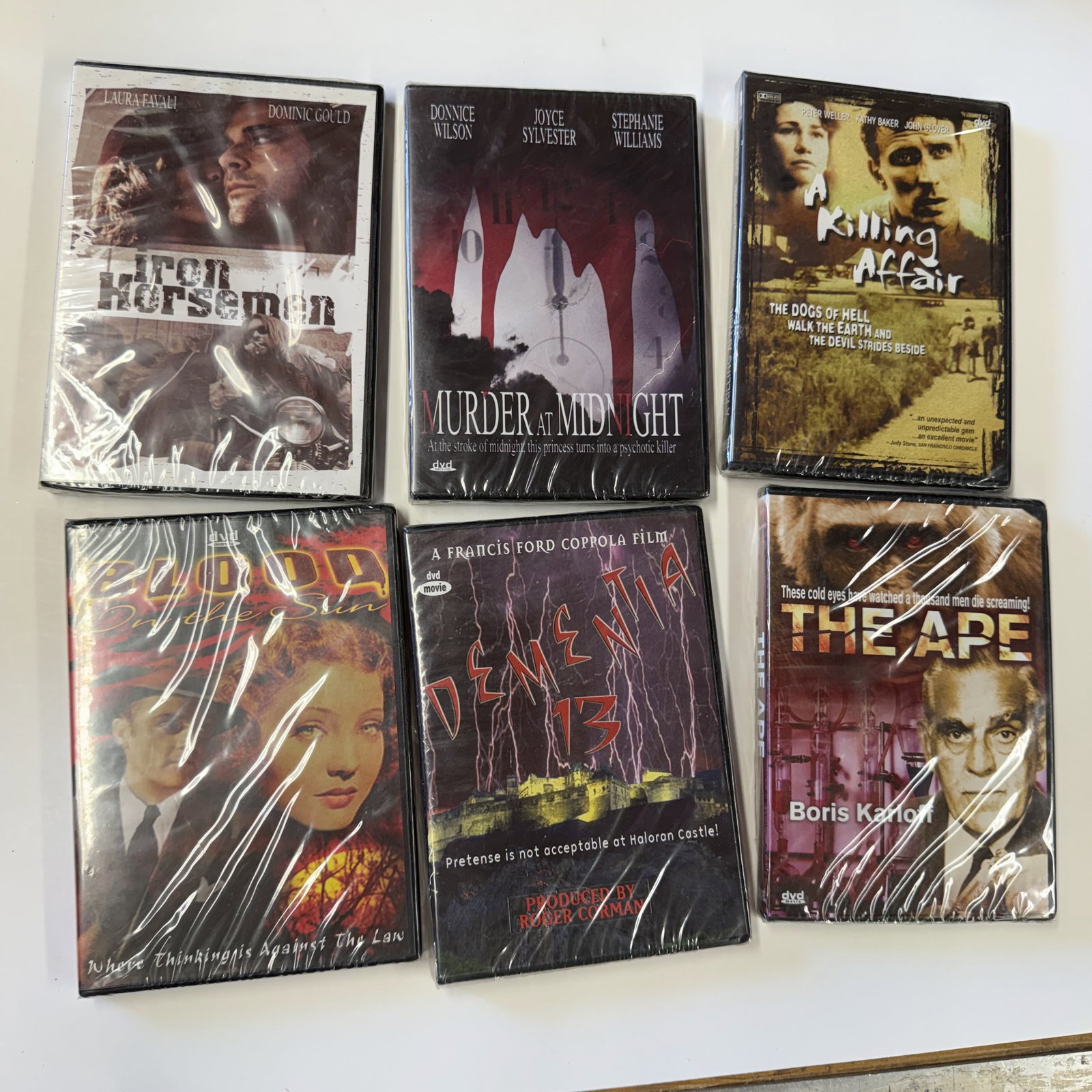 Sealed DVD Lot: Obscure B-Movies, Kung-Fu, Horror (1 of 5)