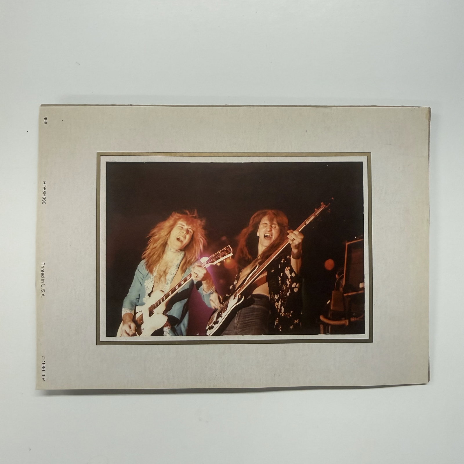 Vintage Rock Concert Photo - Rush: Overall good - some wear from age and use - Combined shipping: yes