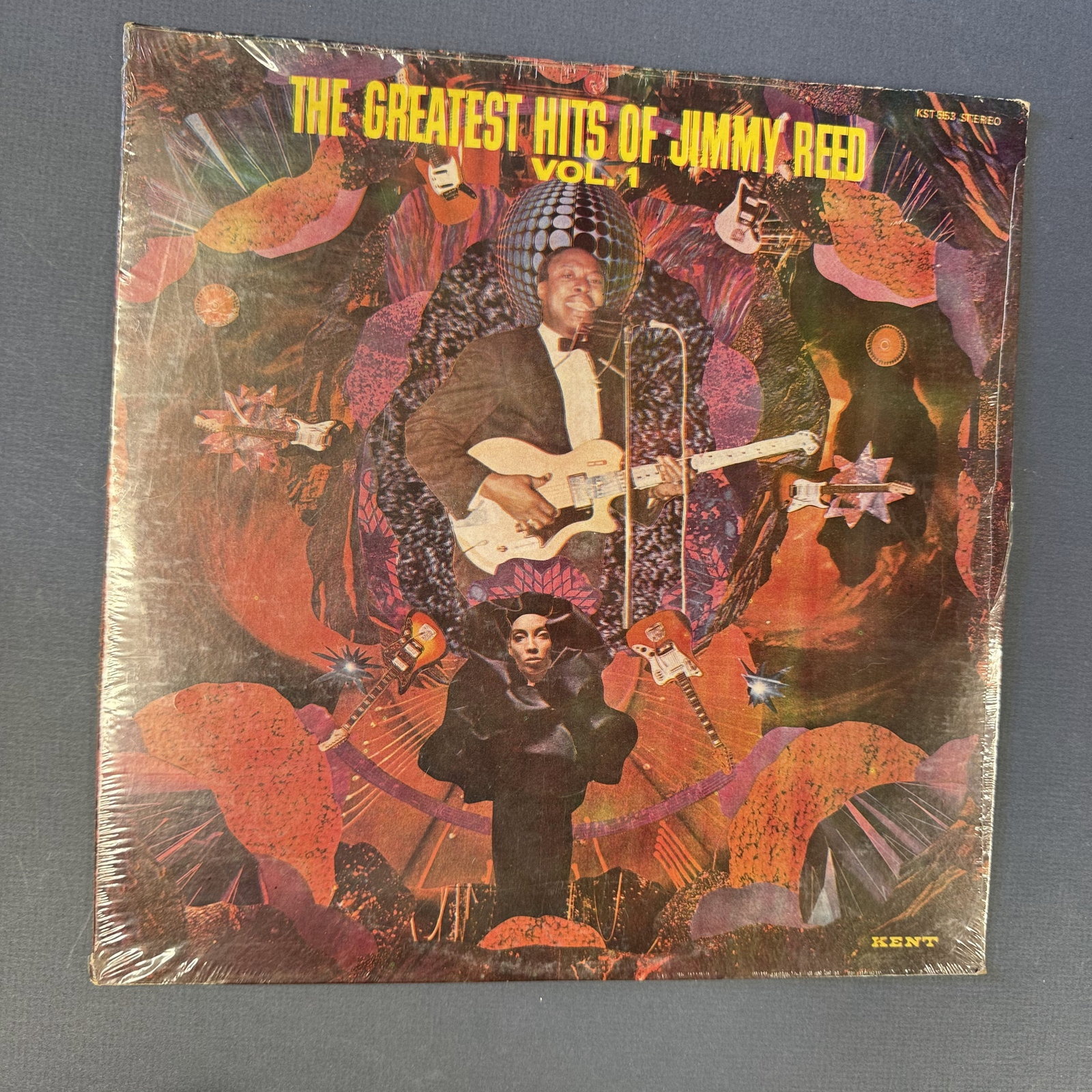 Sealed Vinyl Record Jimmy Reed Blues: Overall good -sealed - with some minor damage on the cover - Combined shipping: yes