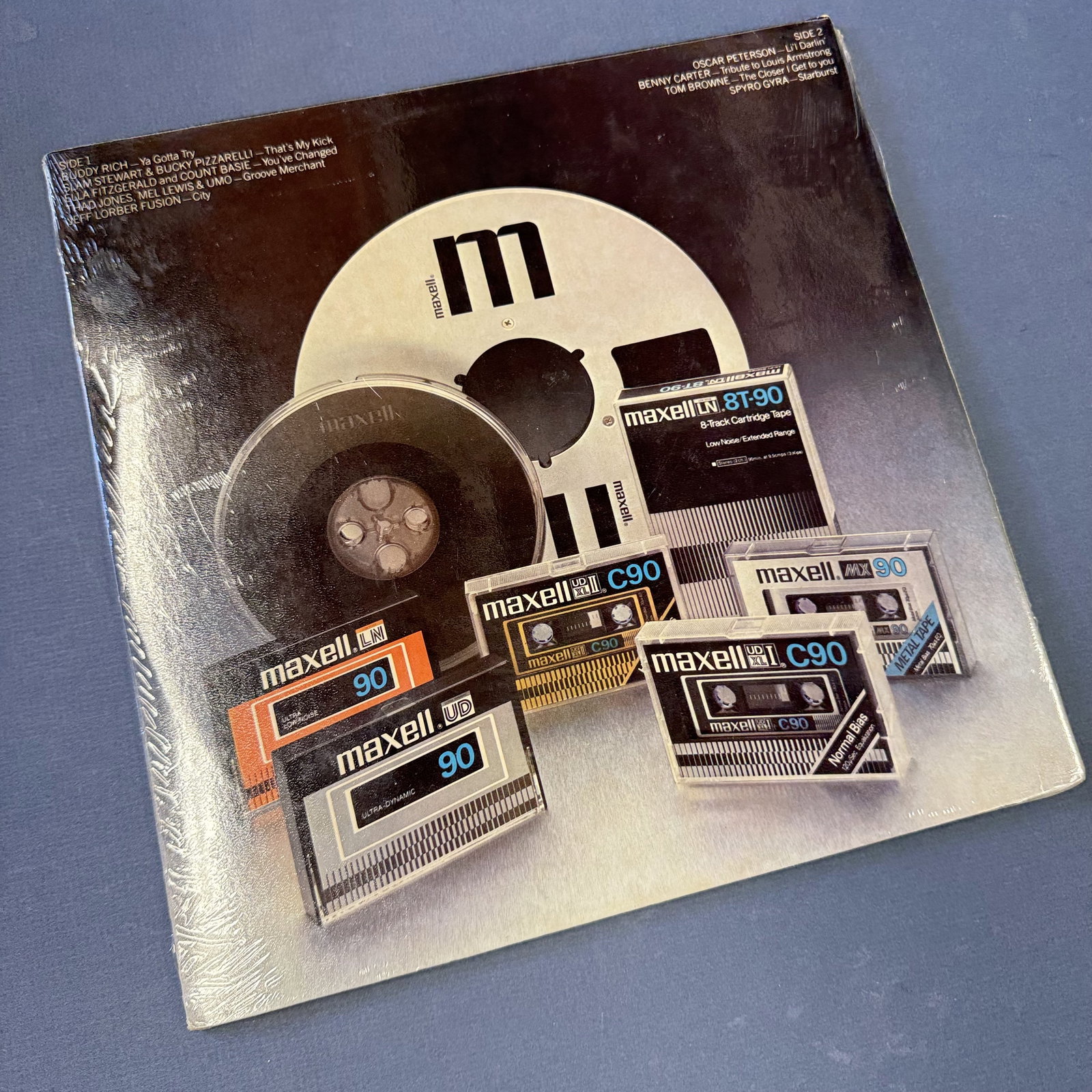 Sealed Vinyl Record Maxell Jazz Sampler Comp - 3