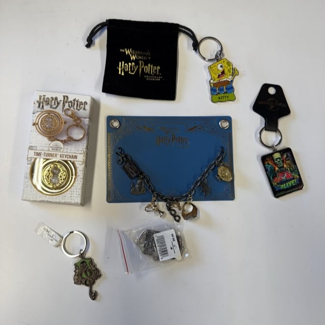 Universal Studios Harry Potter Jewelry and Keychain Lot: Bought at the Park and hid away - Combined shipping: yes