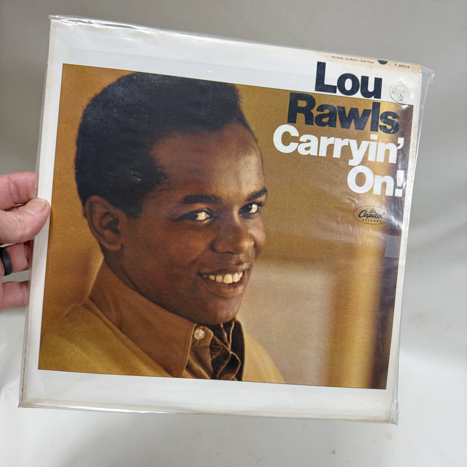 Vinyl Record Lou Rawls: Overall good Vinyl: good Cover: googShips in a LP box Combined shipping: yes