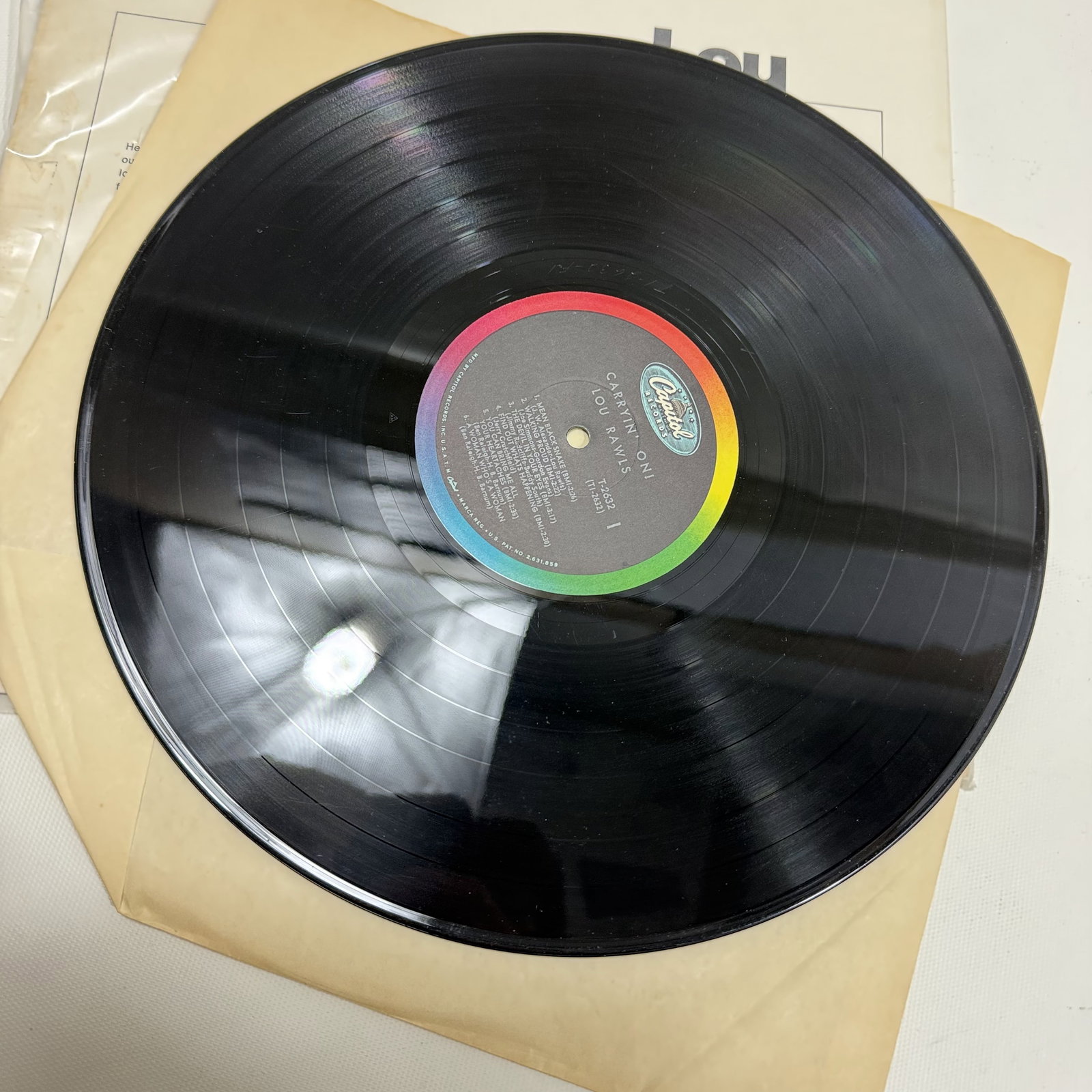 Vinyl Record Lou Rawls - 3