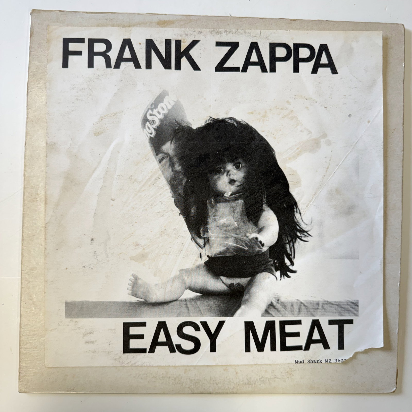 Vinyl Record: Frank Zappa Easy Meat: Combined shipping: yesOverall fair Vinyl: some scuffing from sleeve Cover: some wear