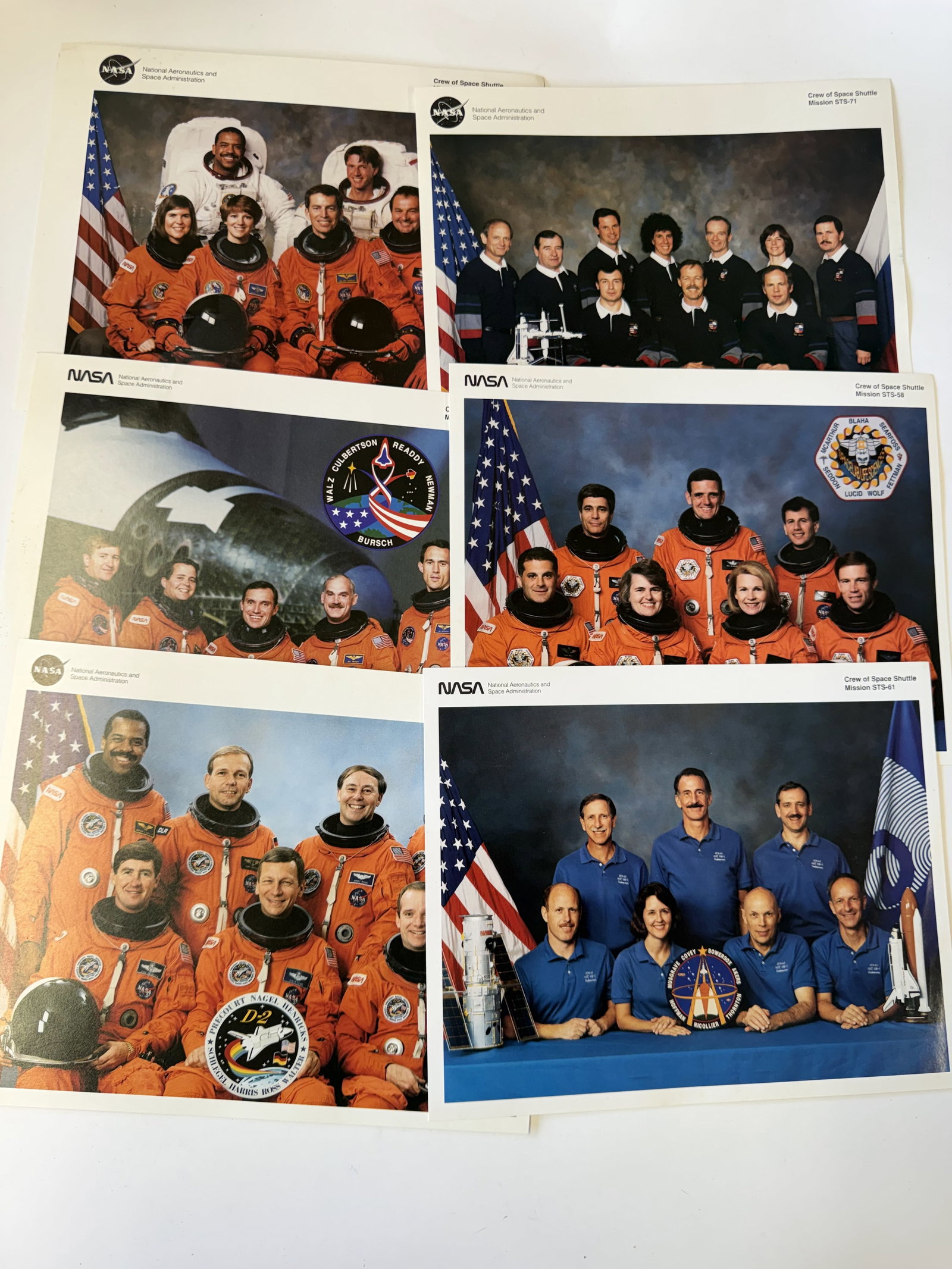 Vintage NASA Space Shuttle Launch Photo Lot (1 of 2)