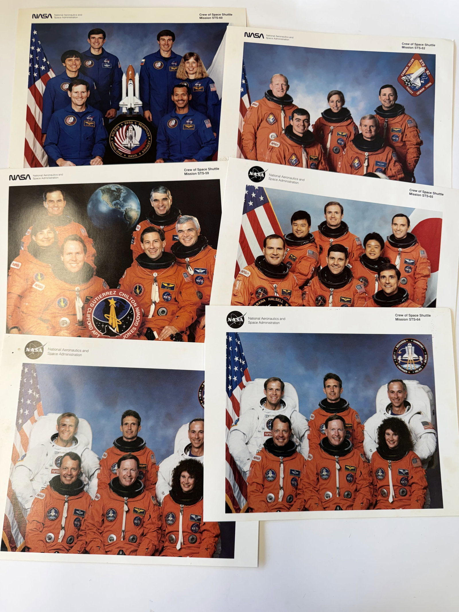 Vintage NASA Space Shuttle Launch Photo Lot (1 of 2)