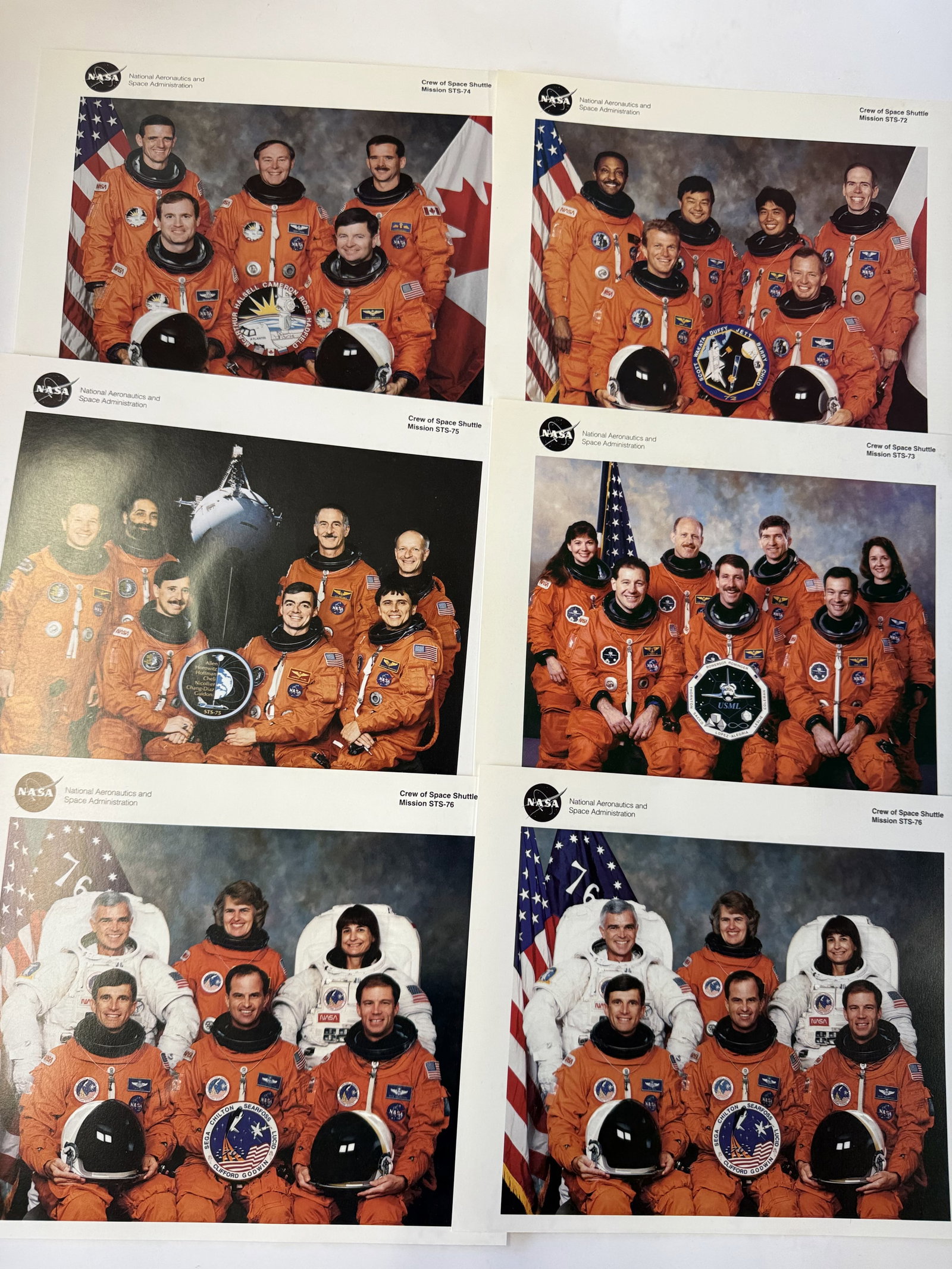 Vintage NASA Space Shuttle Launch Photo Lot (1 of 2)