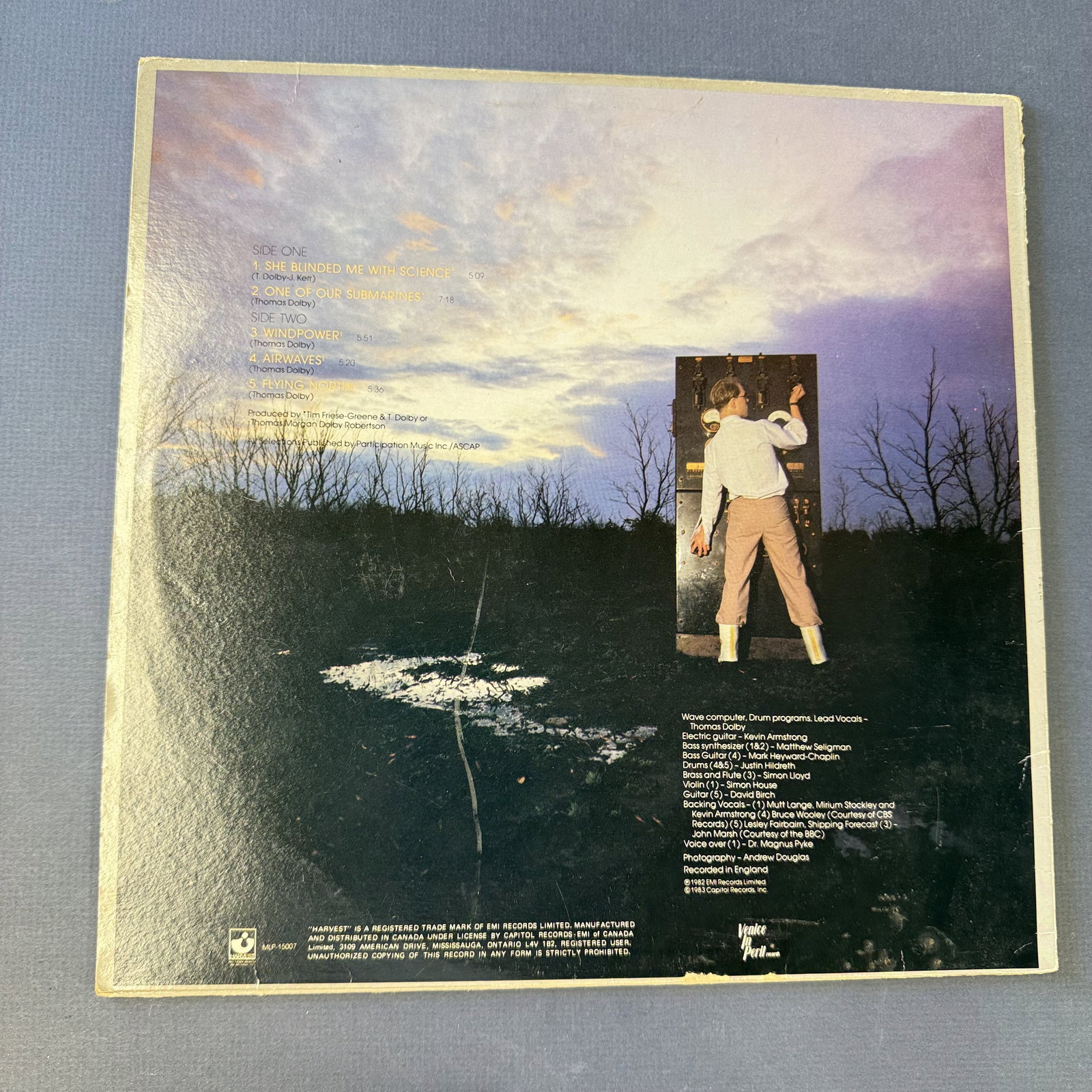 Vinyl Record Thomas Dolby Science... - 2