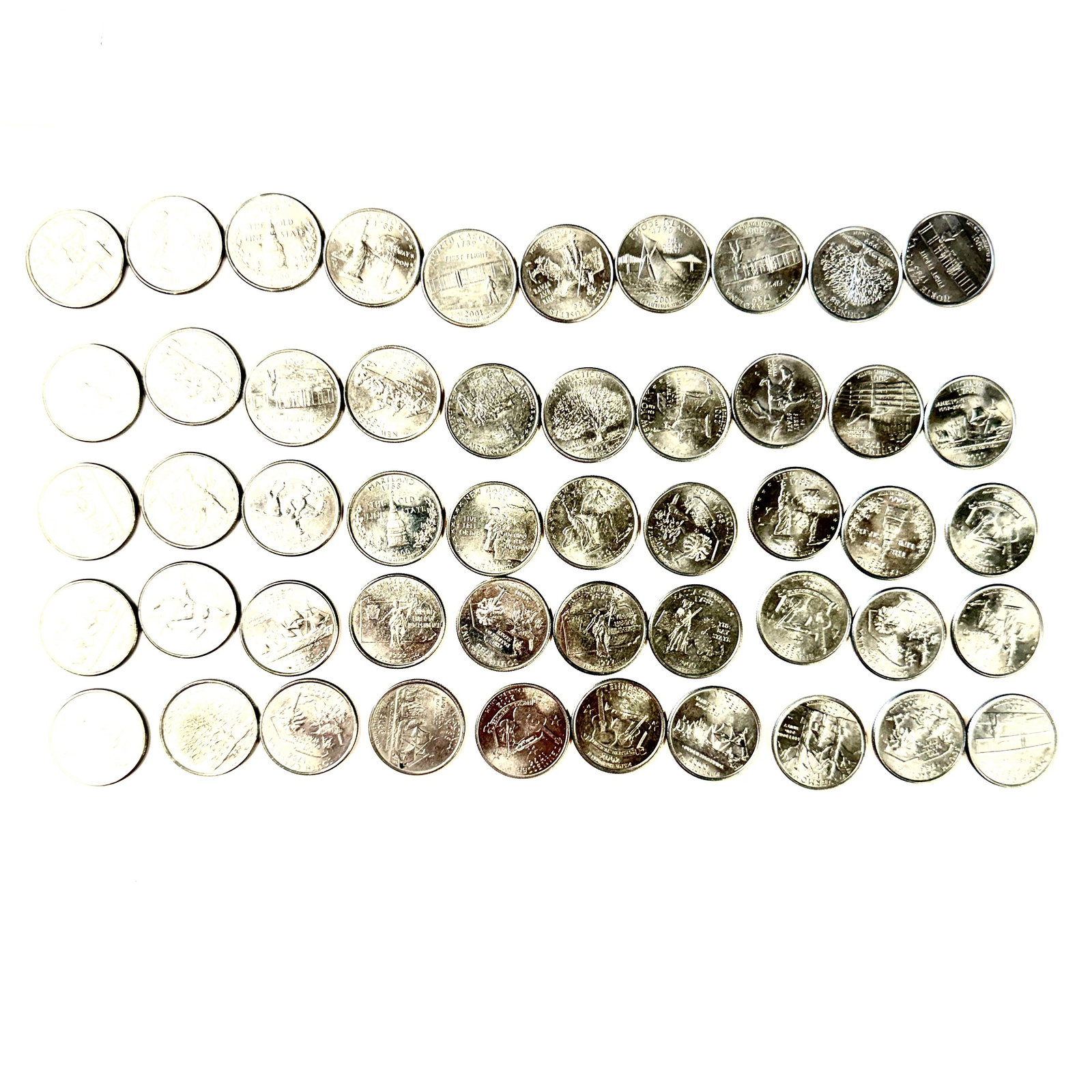 2000s State Quarter Coin Lot: Misc state quarts from the USA - Combined Shipping: yes