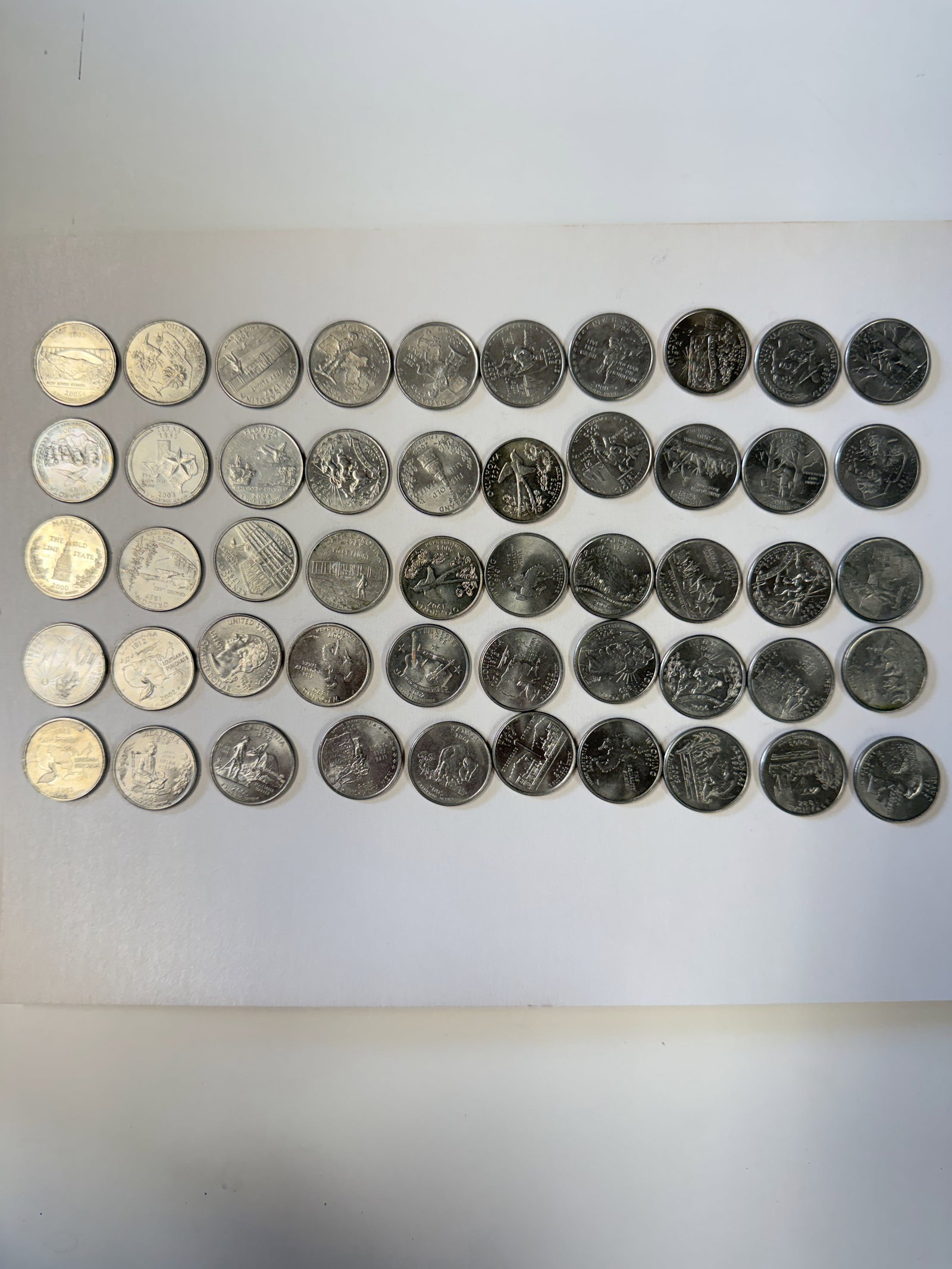 2000s State Quarter Coin Lot: Misc state quarts from the USA - Combined Shipping: yes
