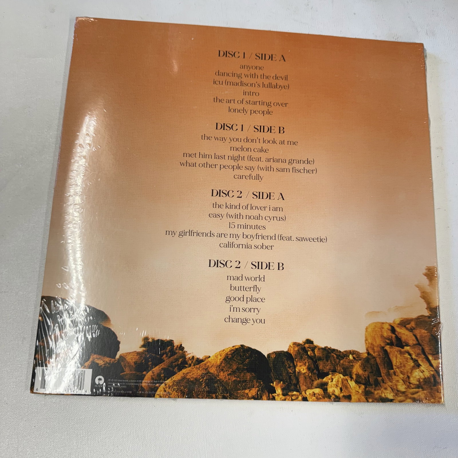 Sealed Vinyl Record: Demi Levato Dancing... - 3