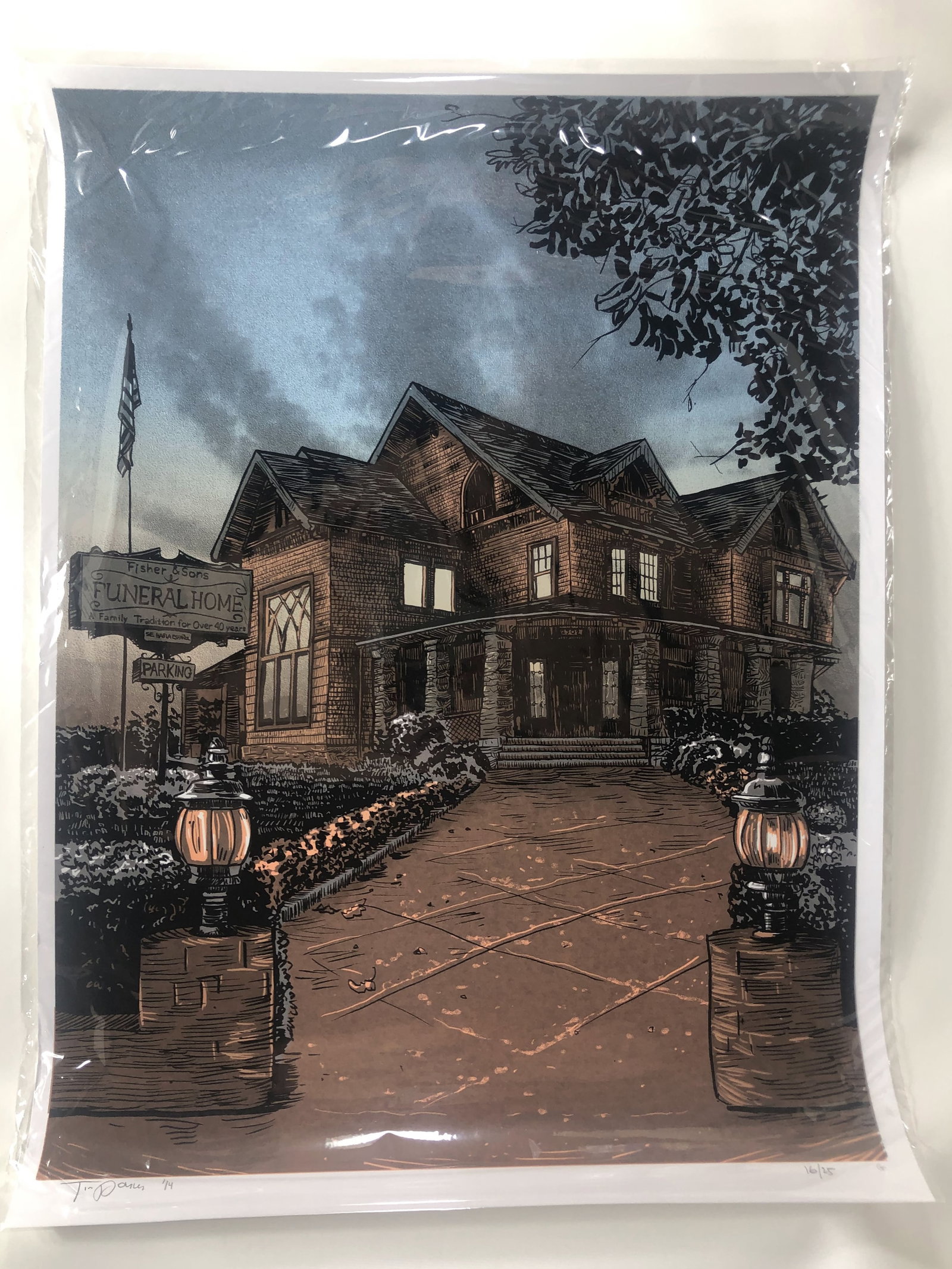 Tim Doyle - Six Feet Under Print: Overall good