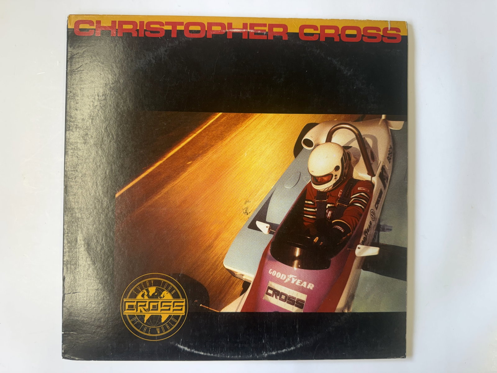 Yacht Rock Vinyl Record: Christopher Cross: Cleaned for good measure - ships in an LP box with plastic sleeve - Combined shipping offered.