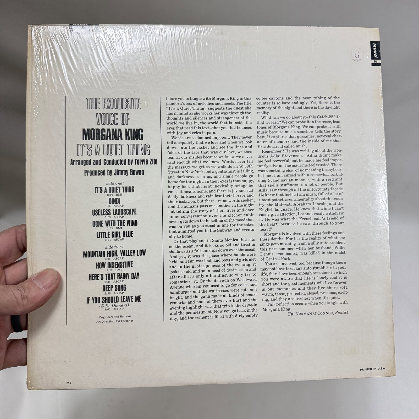 Vinyl Record: Morgana King - 6