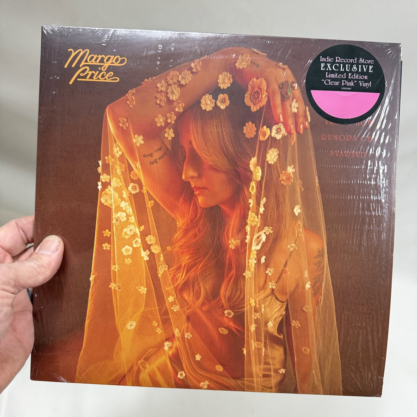 Vinyl Record: Margo Price Rumors..: Cleaned for good measure - ships in an LP box with plastic sleeve - Combined shipping offered.