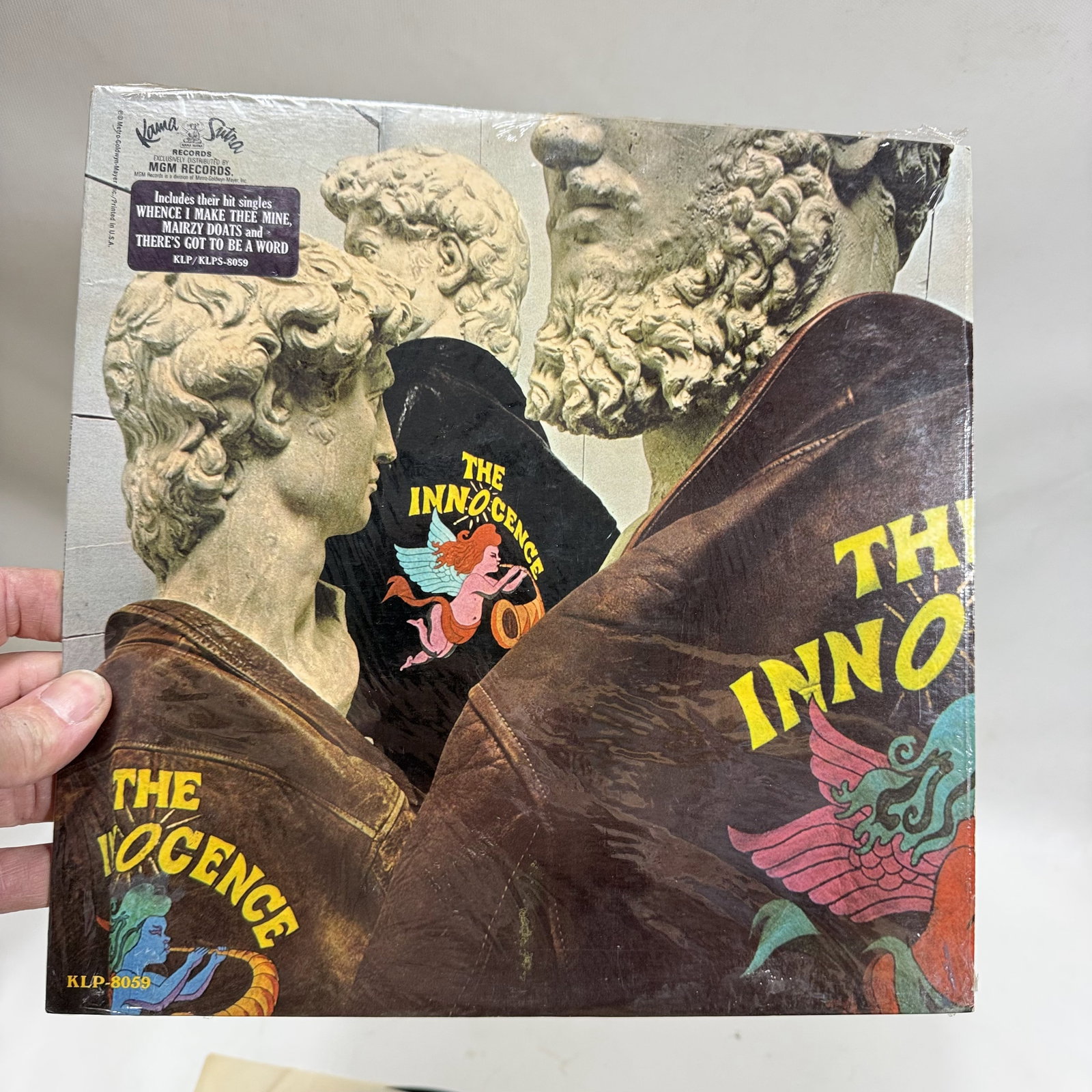 Vinyl Record: The Inocense: Cleaned for good measure - ships in an LP box with plastic sleeve - Combined shipping offered.