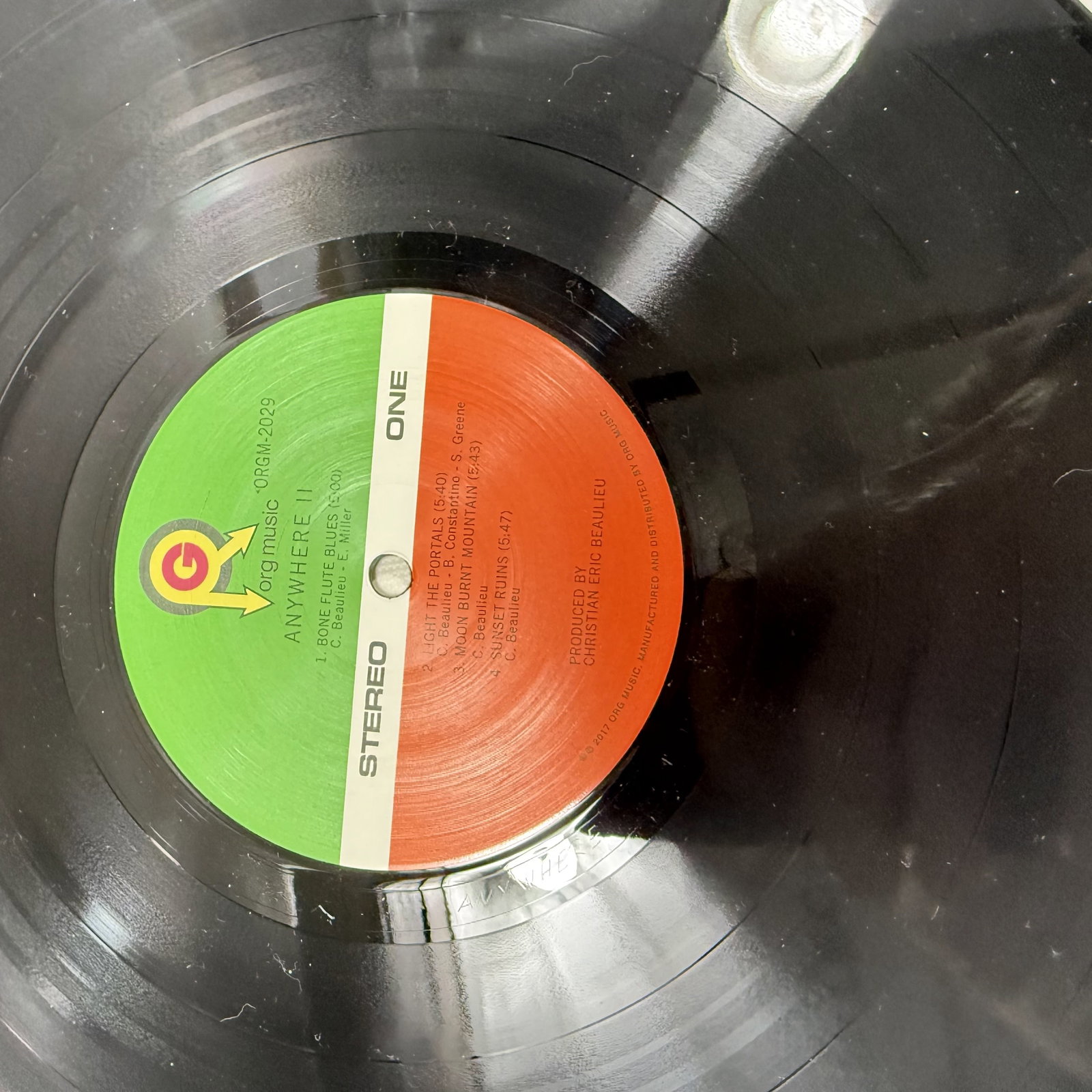 Indie Vinyl Record: Anywhere - 5