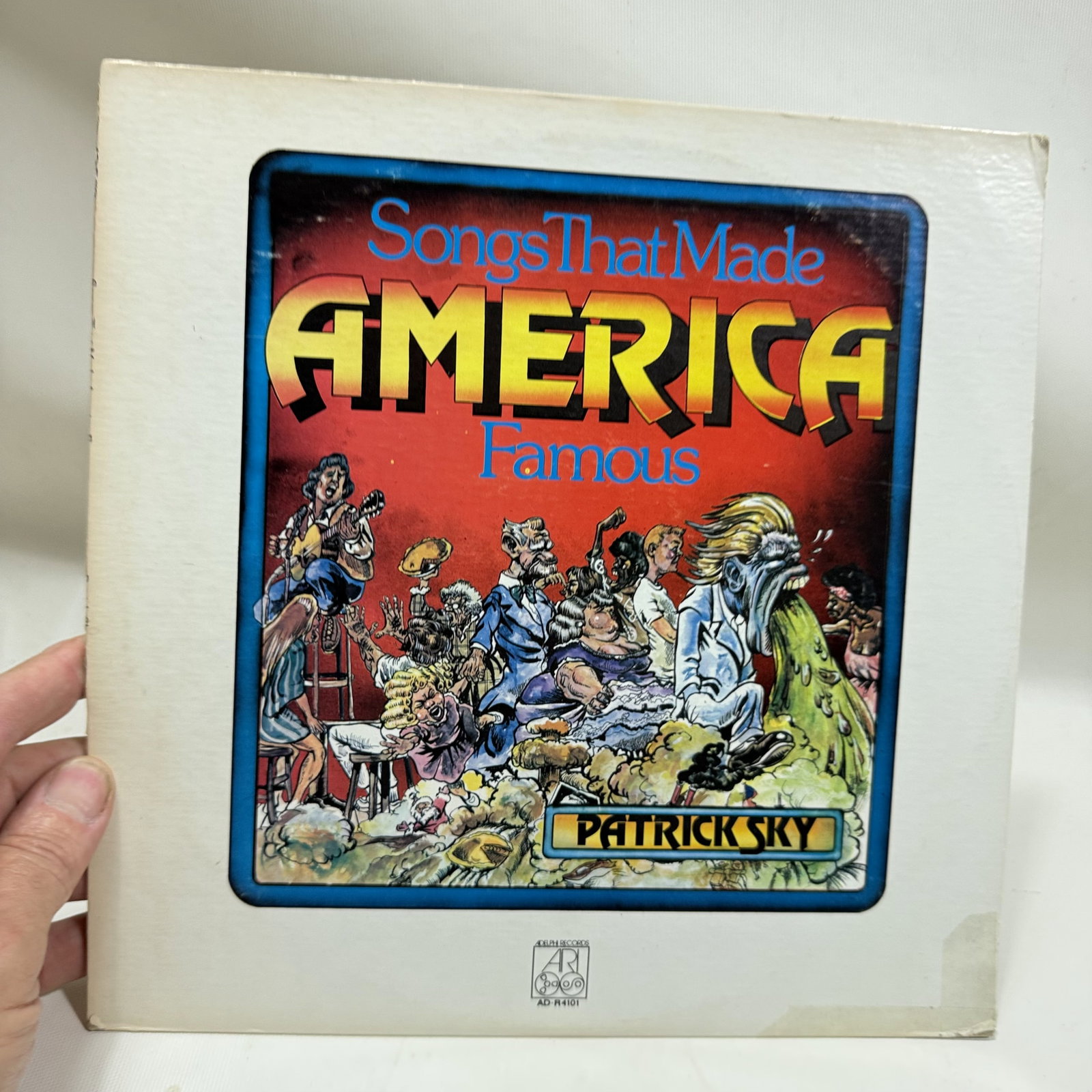 Obscure 60's Vinyl Record: Patrick Sky America...: Cleaned for good measure - ships in an LP box with plastic sleeve - Combined shipping offered.