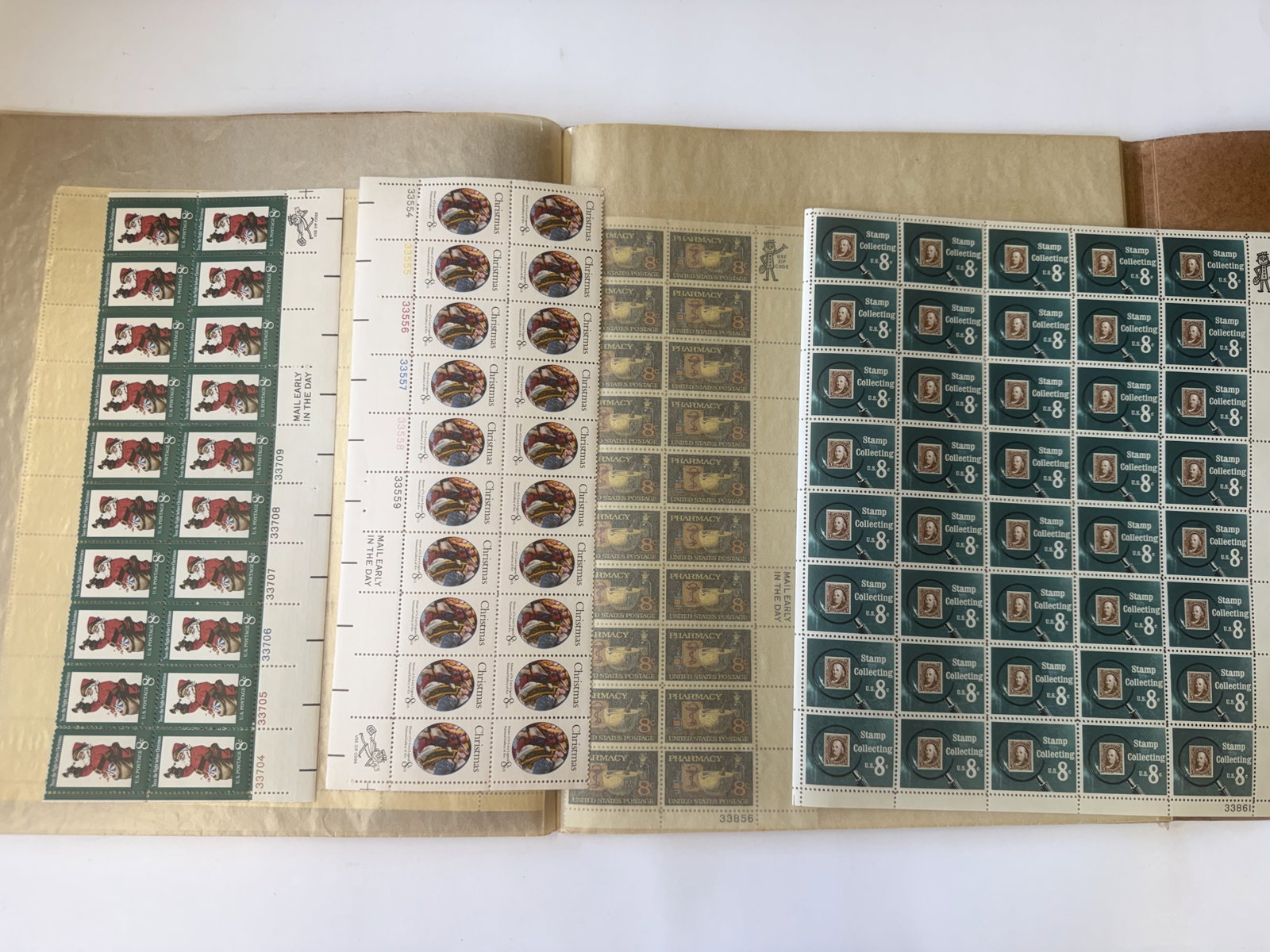 Vintage US Stamp Sheet Book (1 of 7)
