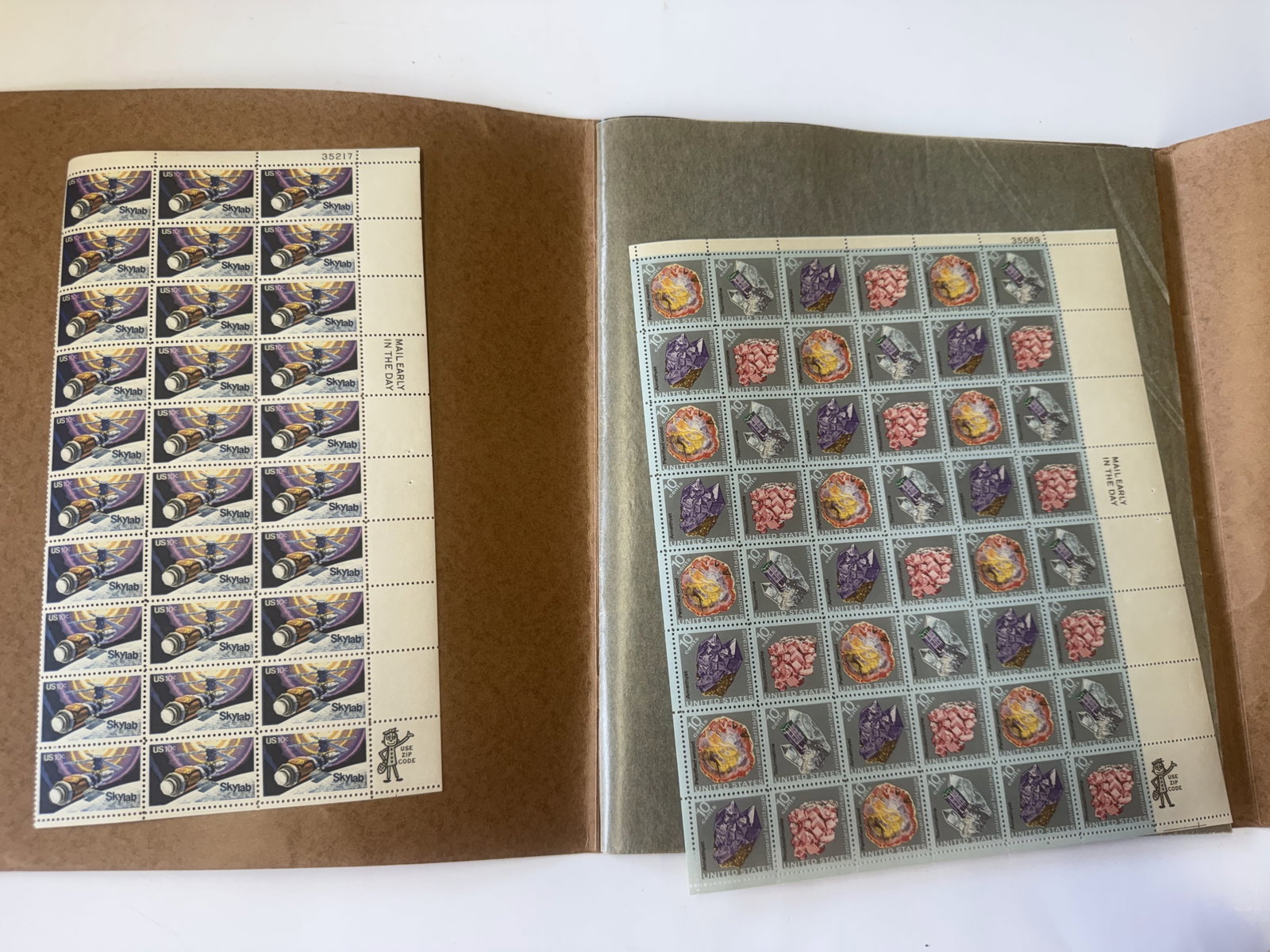 Vintage US Stamp Sheet Book (1 of 7)