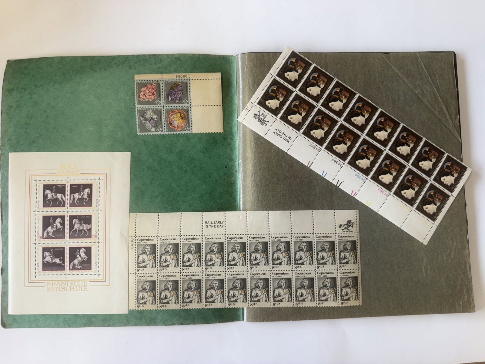 Vintage US Stamp Sheet Book (1 of 6)