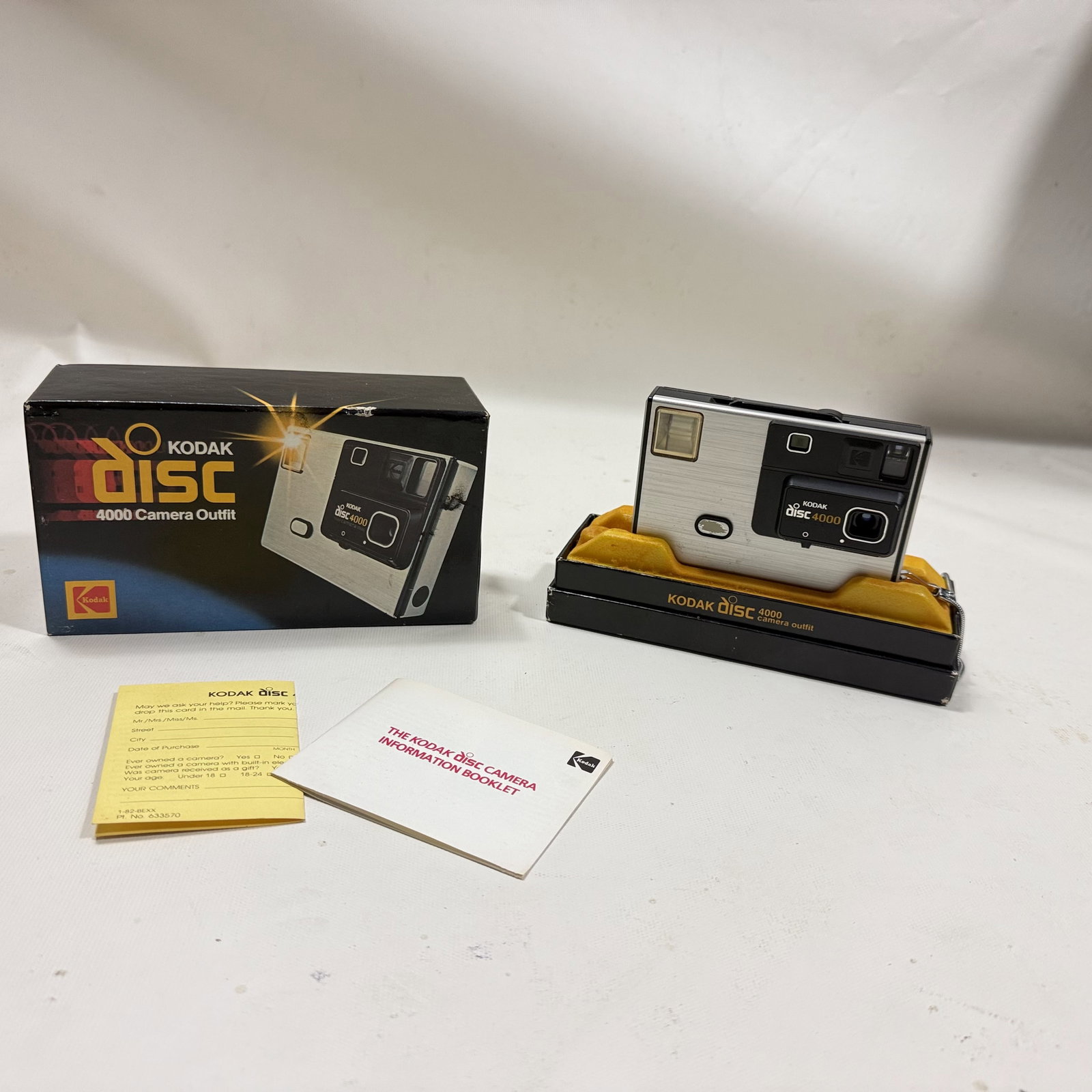 Vintage Camera Kodak Disc 80s: Overall good cosmteically