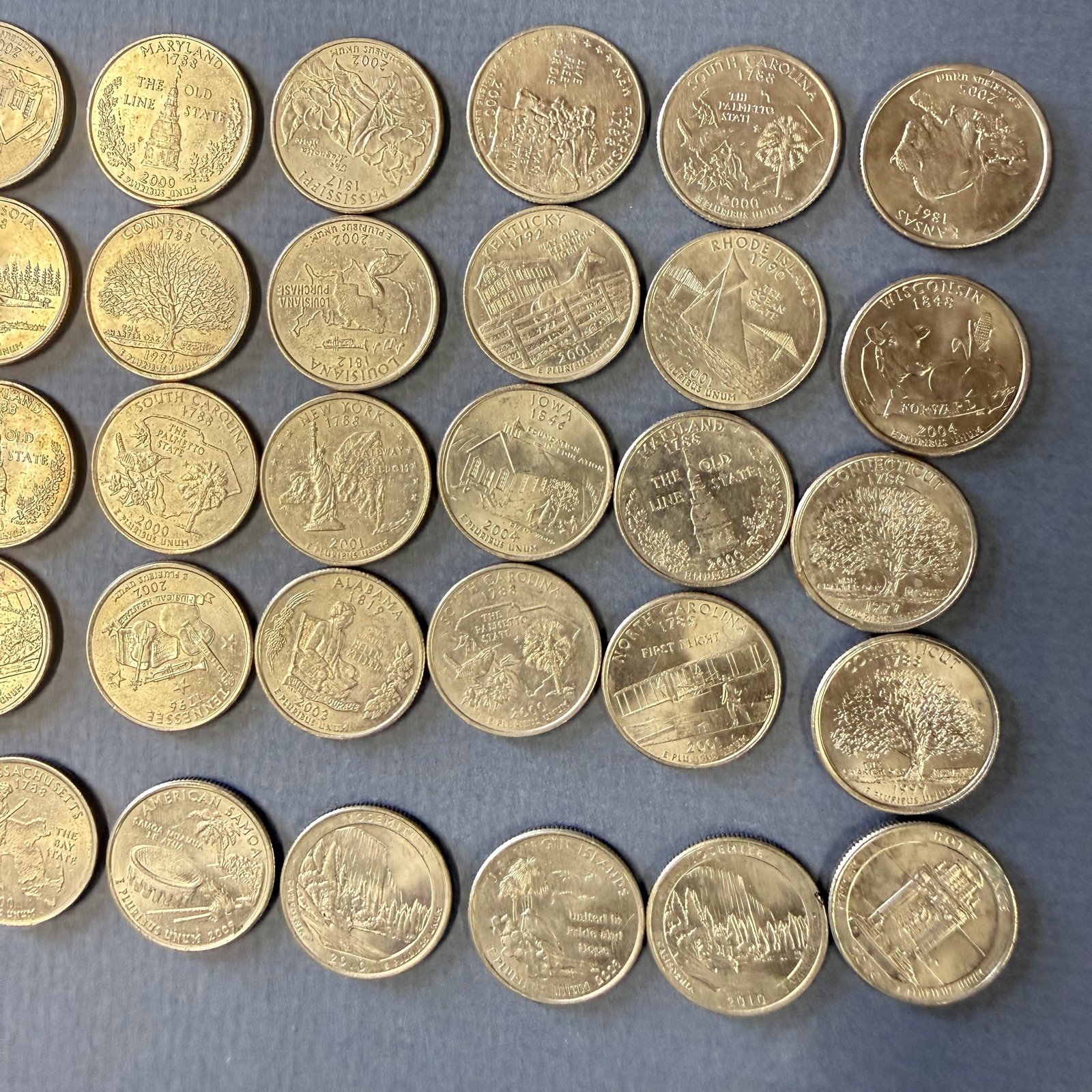 US Coin Lot: Misc State Quarters - 5