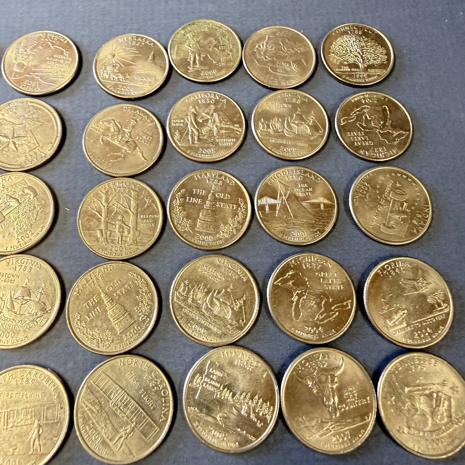 US Coin Lot: Misc State Quarters - 5