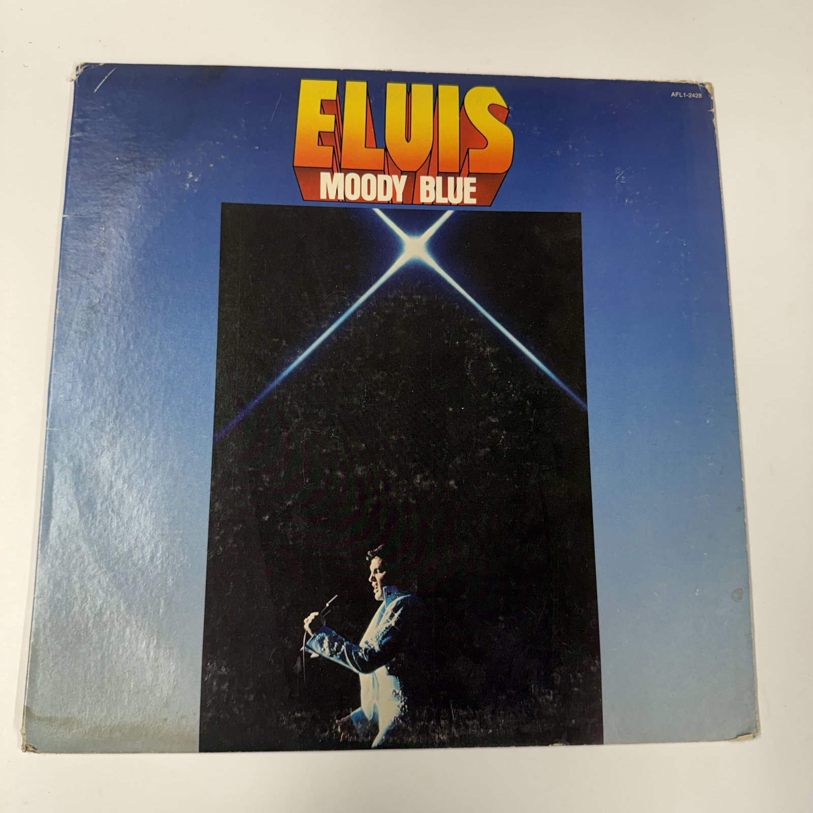 Vinyl Record: Elvis Golden 2LP: Cleaned for good measure - ships in an LP box with plastic sleeve - Combined shipping offered.