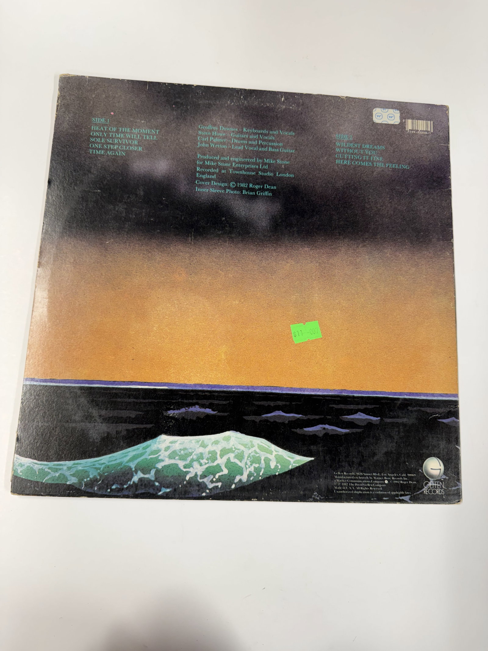 Vinyl Record: Asia - 2