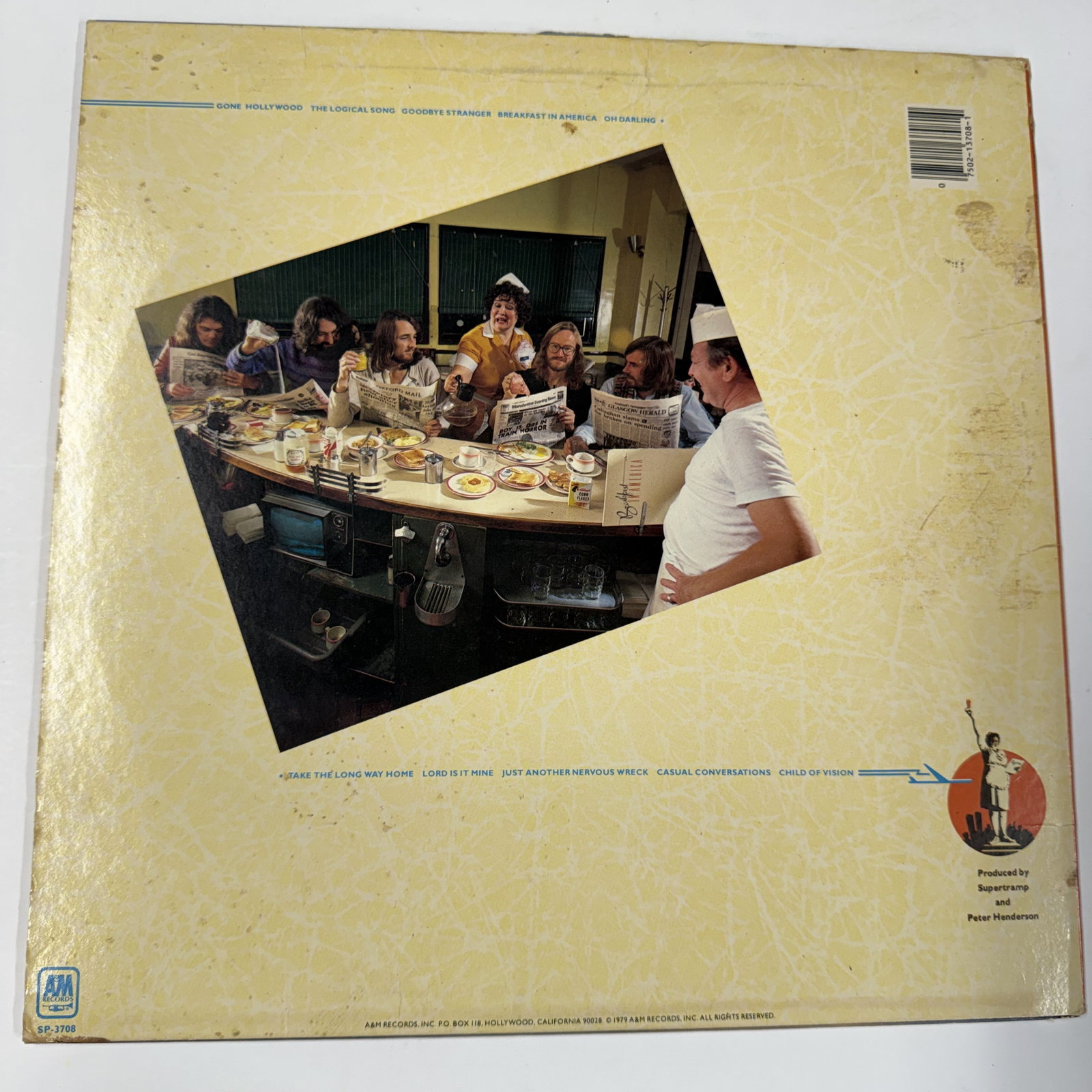 Vinyl Record Supertramp Breakfast - 2