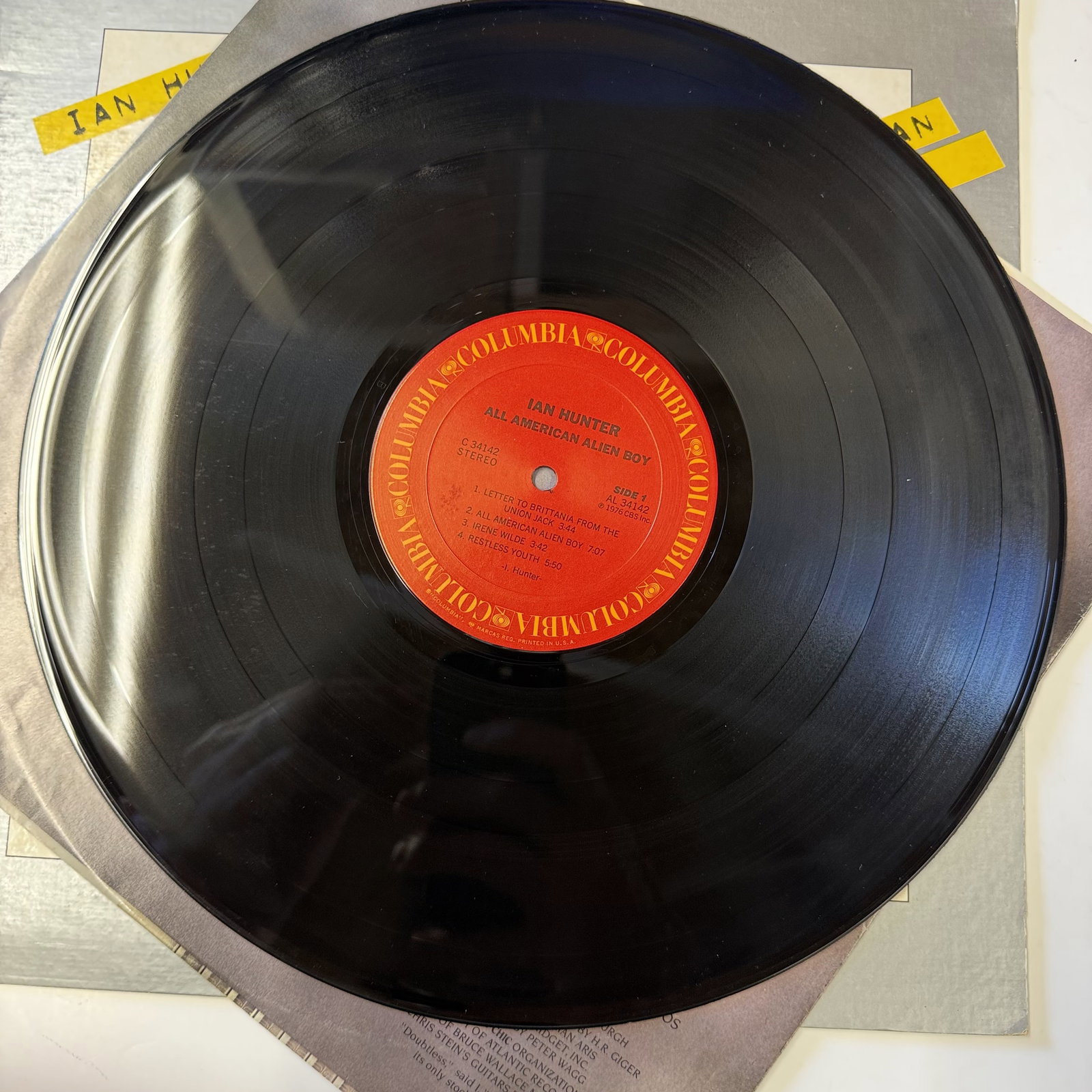 Vinyl Record Ian Hunter - 3