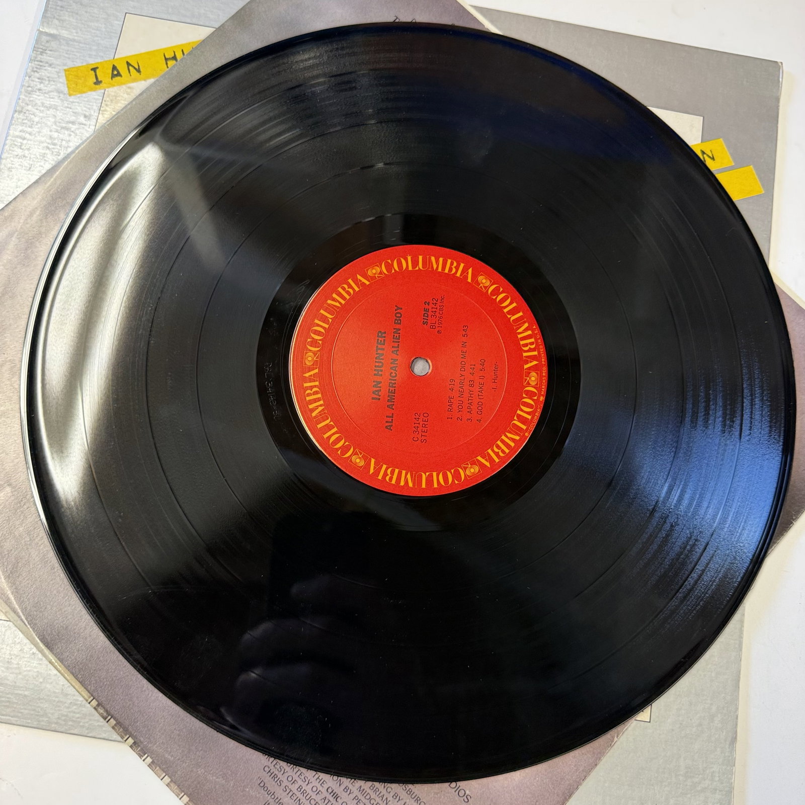 Vinyl Record Ian Hunter - 4
