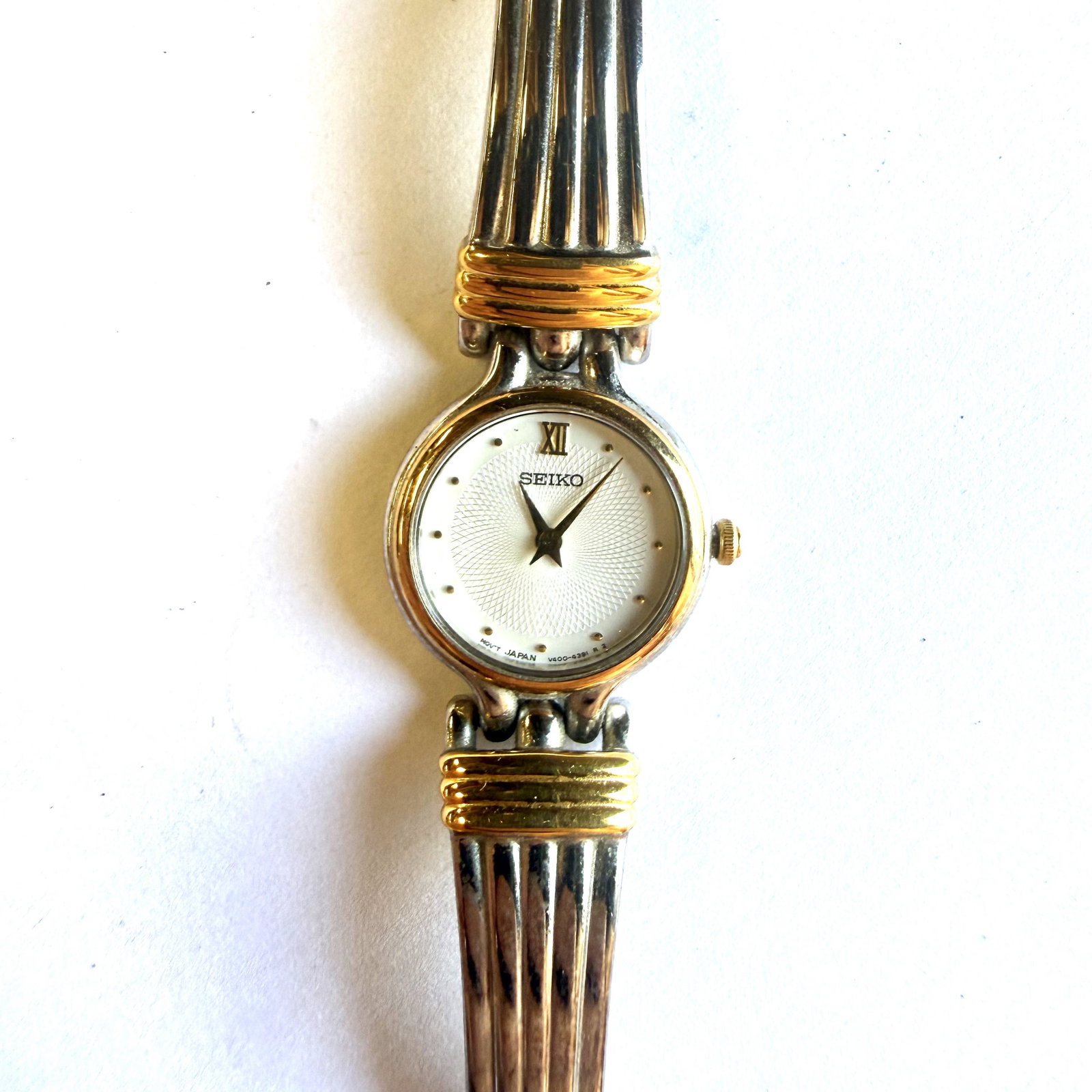 Vintage Seiko Ladies Watch Gold-Tone: Overall fair cosmetically - item is not working and as-is - Combined shipping: y