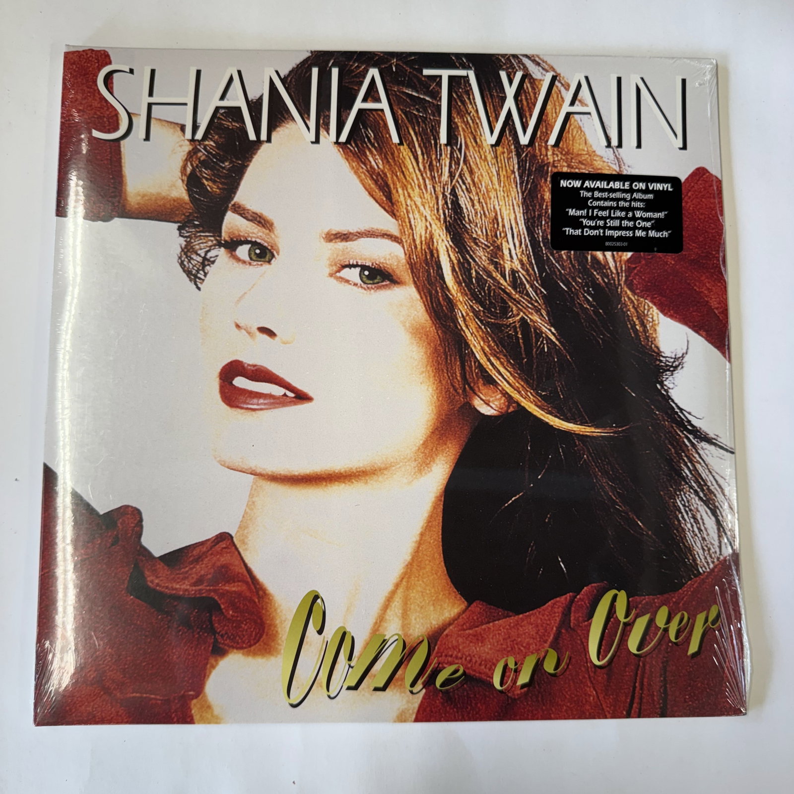 Sealed Vinyl Record Shania Twain Come On Over: Overall good - - Combined shipping: y