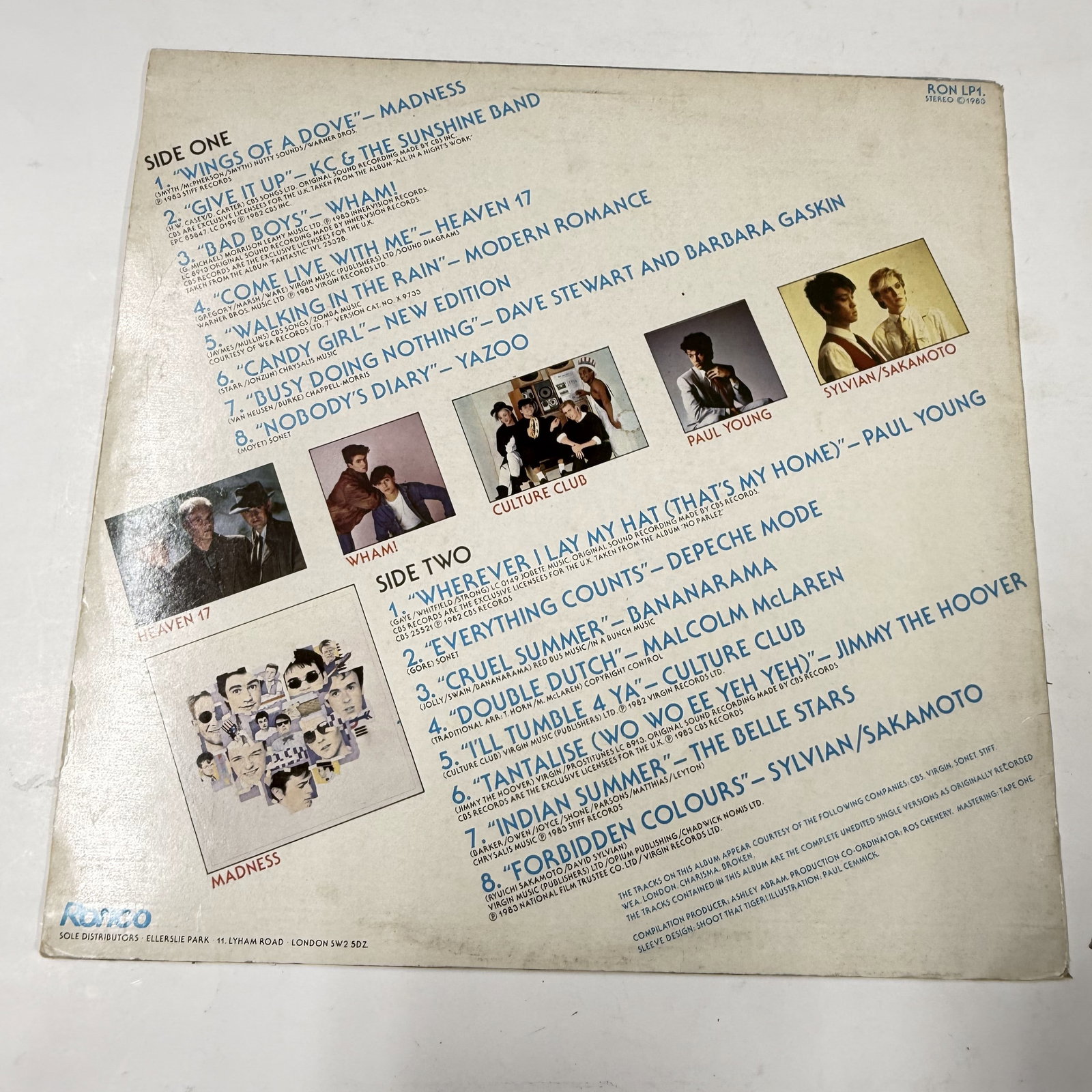 Comp Vinyl Record: Hit Squad - 4