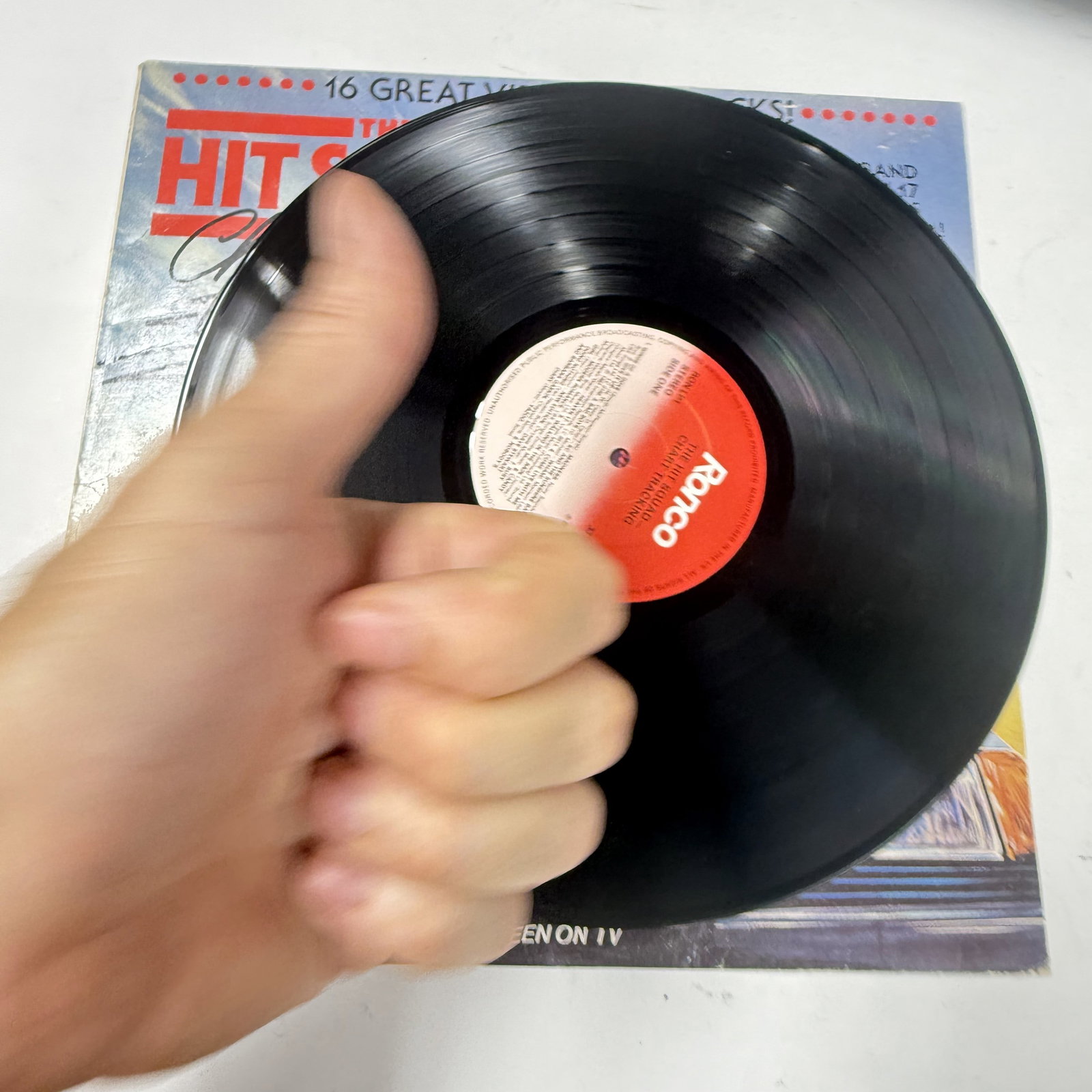 Comp Vinyl Record: Hit Squad - 7