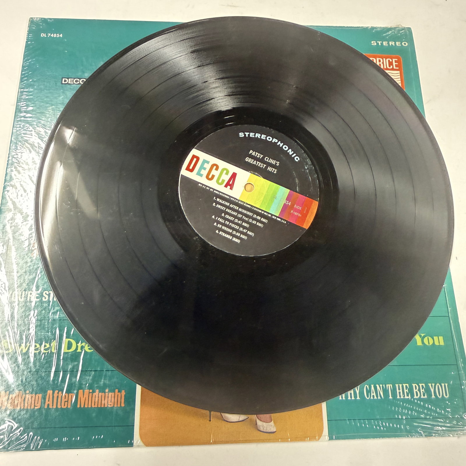 Vinyl Record: Patsy Cline Hits - 5