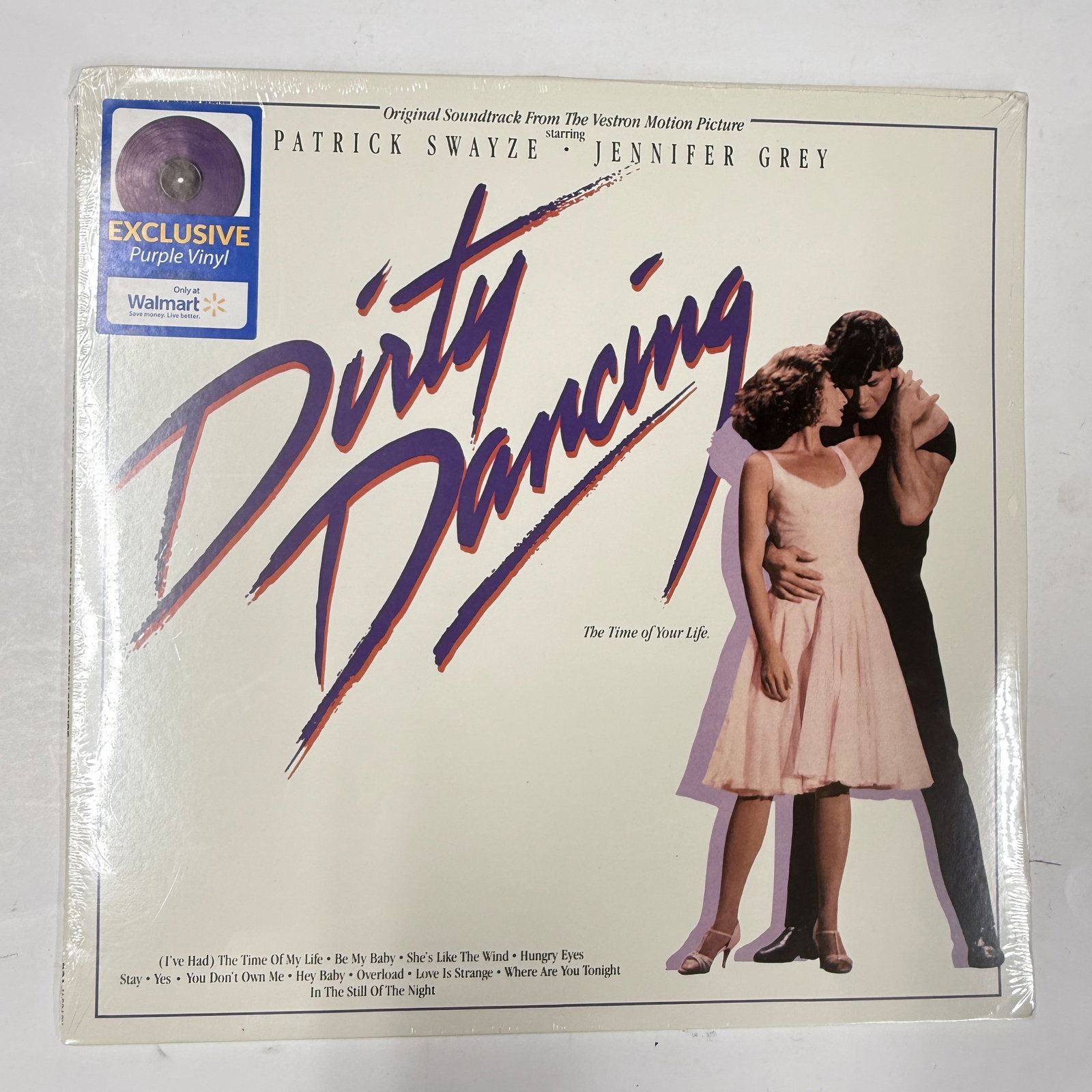 Sealed Soundtrack Vinyl Record: Dirty Dancing: ships in an LP box with plastic sleeve - Combined shipping offered.