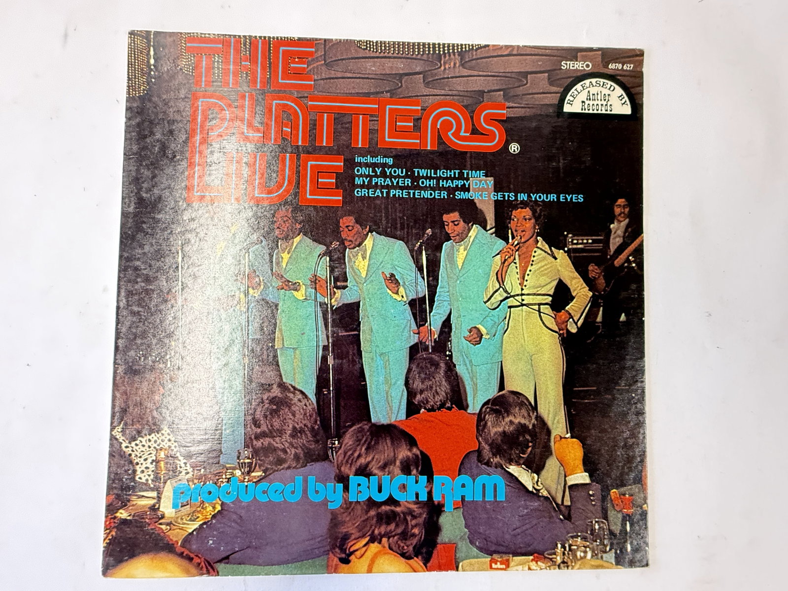 Vinyl Record: The Platters Live (1 of 6)