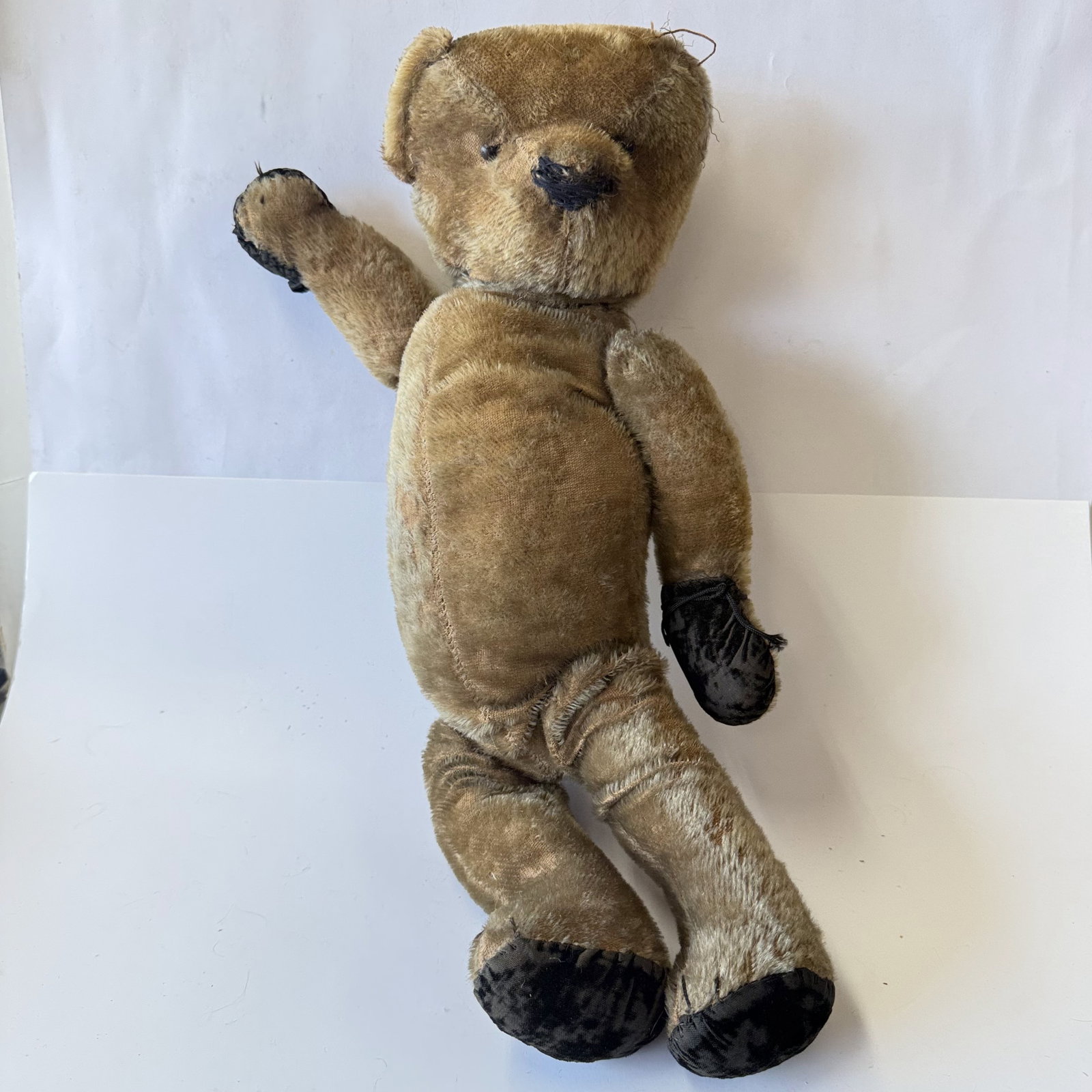 Vintage or Antique? Teddy Bear Straw Filled Mohair (1 of 7)