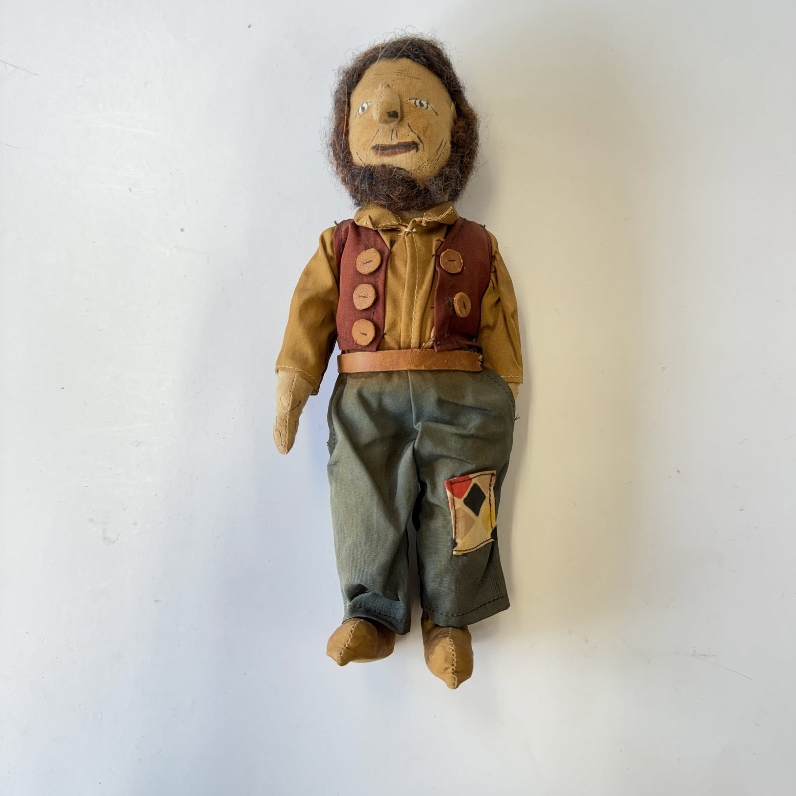 Vintage or Antique? Kimport Norway Man Doll: Intact tag. Could use a bath.