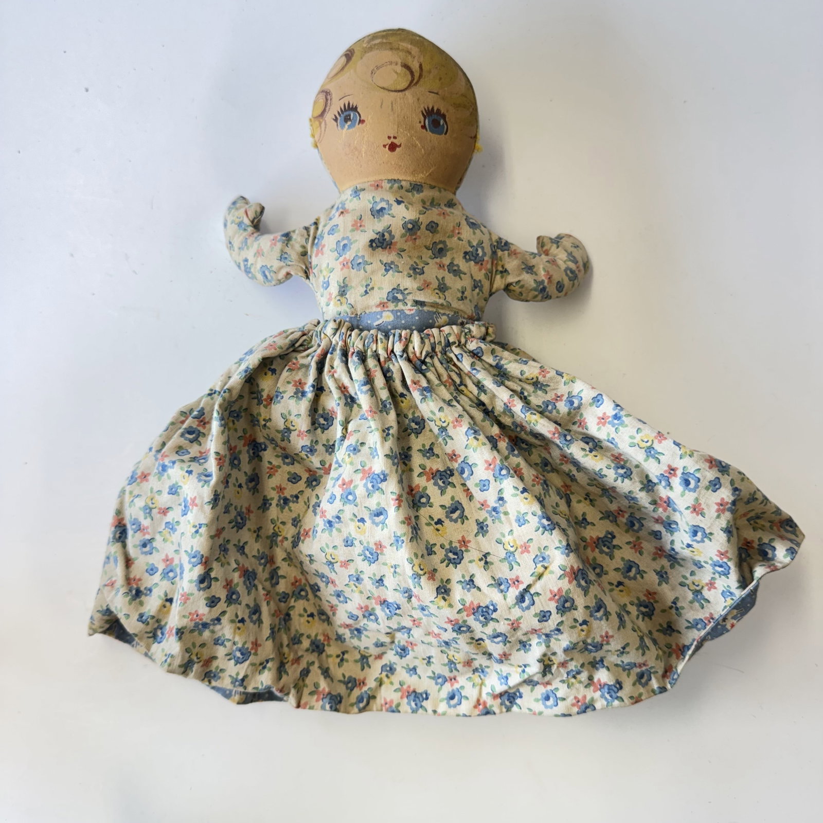 Vintage or Antique? Double End Rag Doll: Overall fair with plenty of wear (love) and sprinkled with age.
