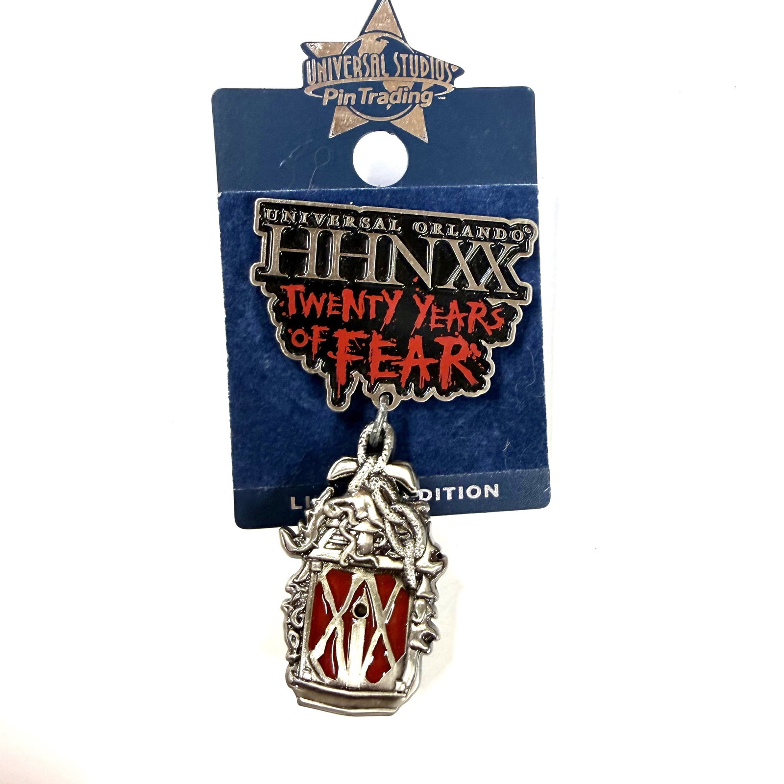 Universal Studios Halloween Horror Nights XX 20 Years of Fear Lantern Pin 2010 (1 of 2)