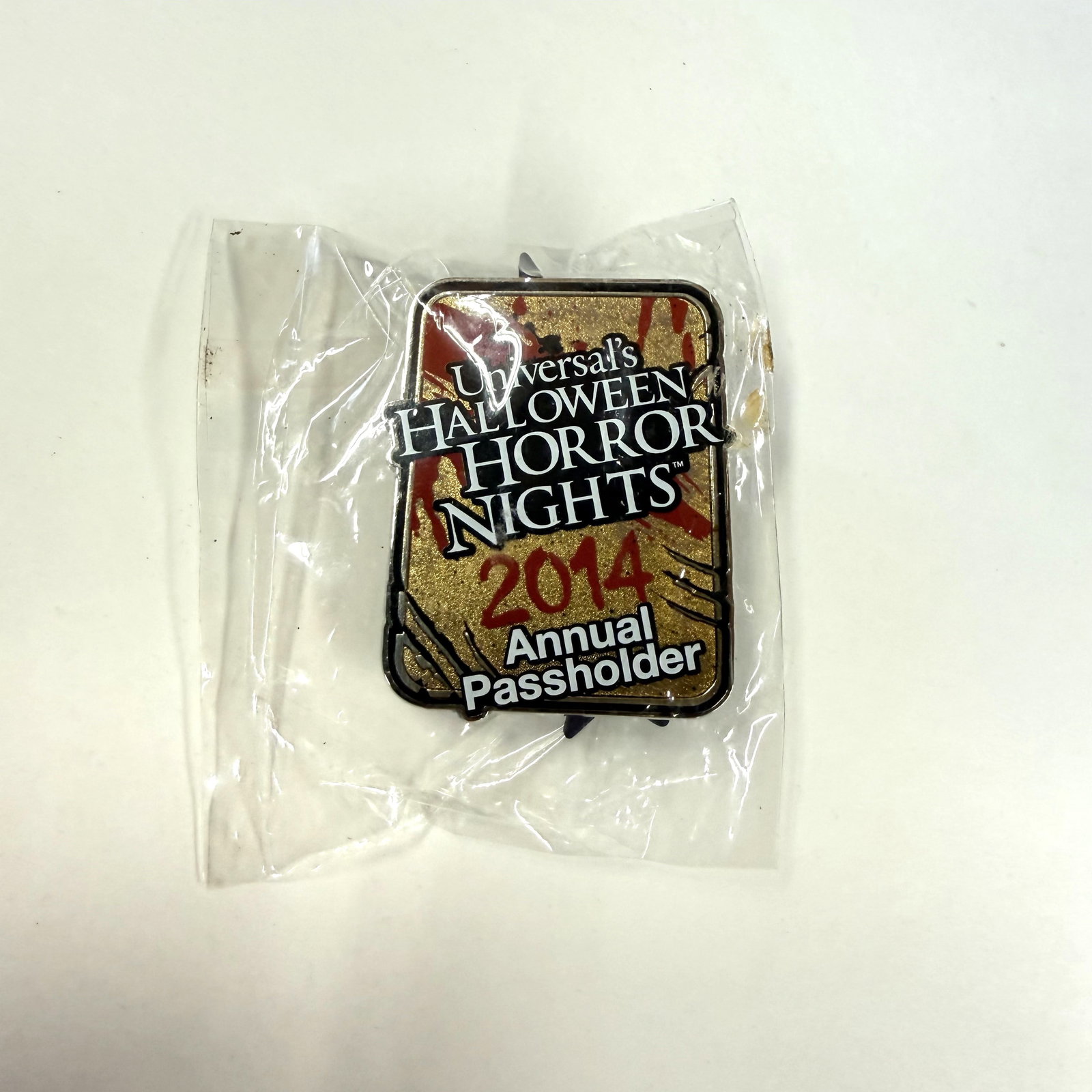 Universal Studios Halloween Horror Nights HHN Pin 2014 annual passholder (1 of 2)