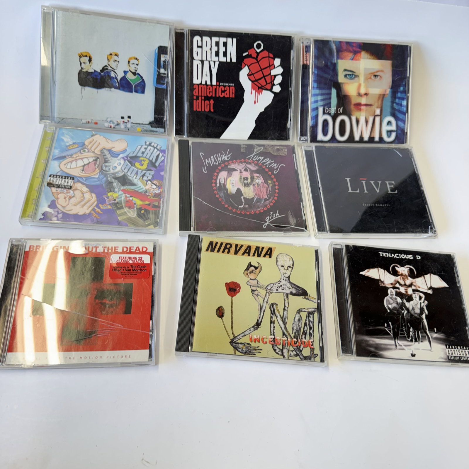 CD Lot: Green Day, Bowie, Nirvan and more (1 of 6)