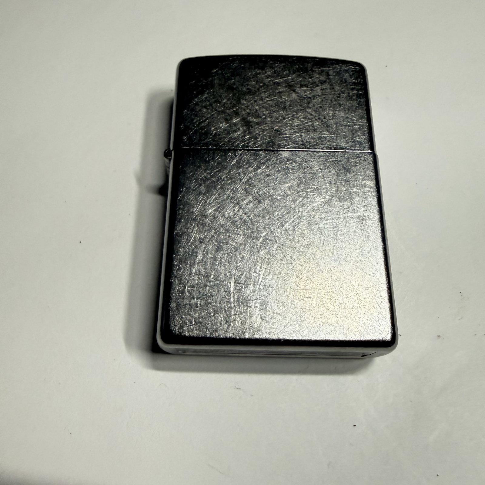 Zippo Lighter: Silver-Toned Unfired Blank (1 of 5)
